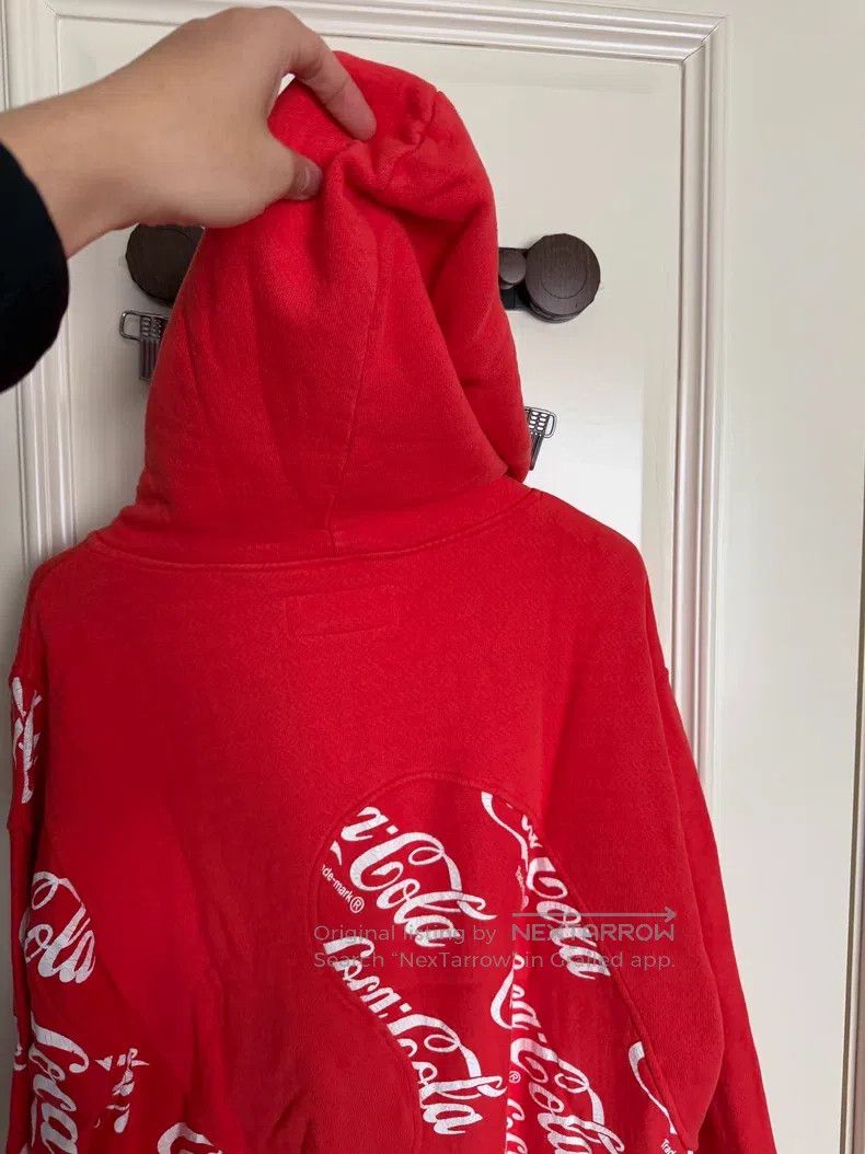 ERL ERL Red Coca-Cola collaboration hooded sweatshirt Size L / US 10 / IT 46 - 4 Thumbnail