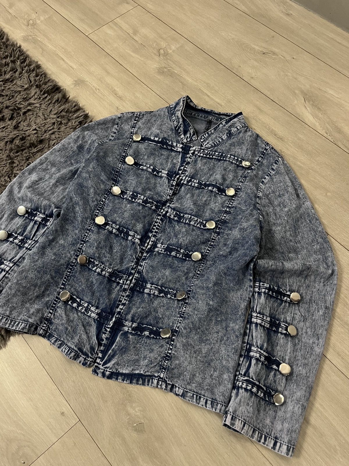 Hysteric Glamour 🔥Gothic Napoleon Military Punk Jacket Japan PPFM Vibe Size US S / EU 44-46 / 1 - 1 Thumbnail
