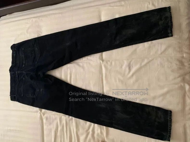 Saint Laurent Paris Saint Laurent Distressed Black Denim Jeans. Size US 33 - 5 Thumbnail