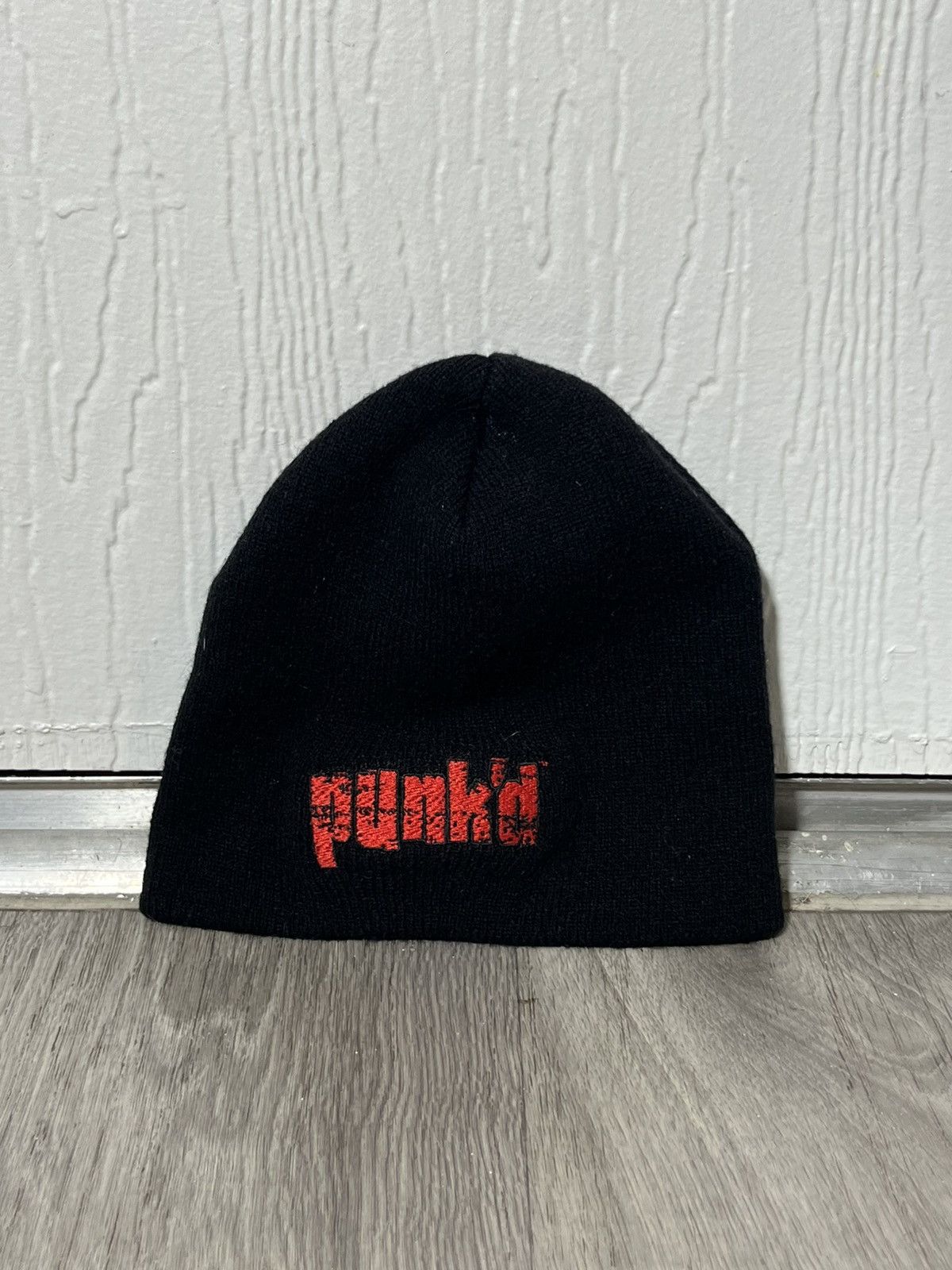 Vintage Vintage 2004 MTV Network Punk’d TV Show Promo Beanie Hat Cap Size ONE SIZE - 1 Thumbnail