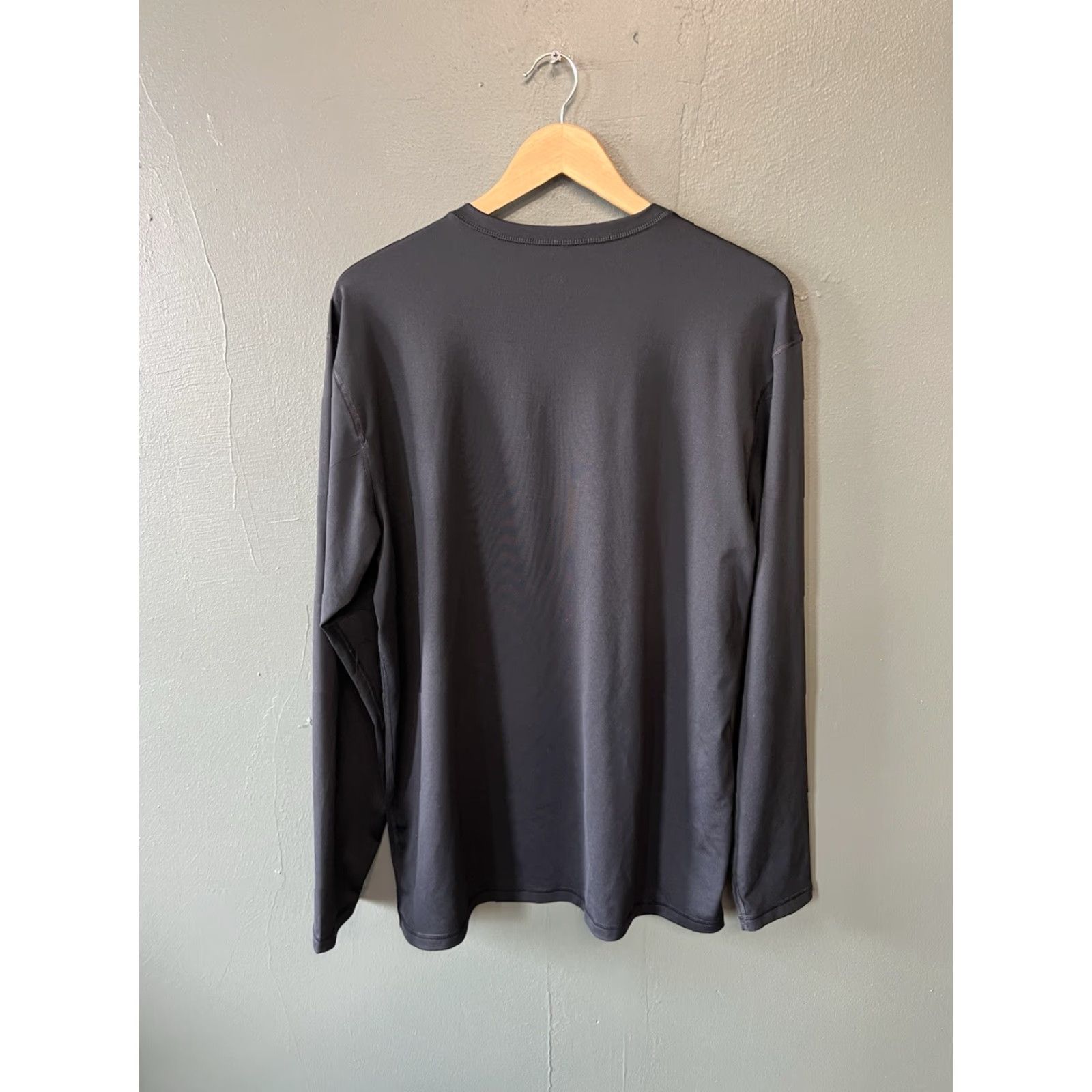 Quiksilver Quiksilver Mens Black Baselayer Athletic Long Sleeve Shirt XL Size US XL / EU 56 / 4 - 2 Thumbnail