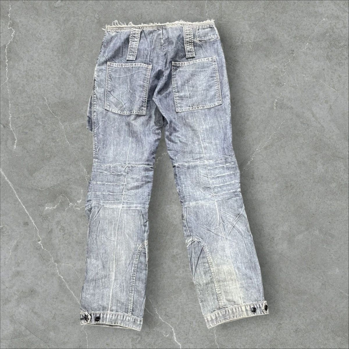 Marithe + Francois Girbaud Vintage MFG Marithe Francois Girbaud Bondage Denim Jeans Size US 29 - 2 Thumbnail