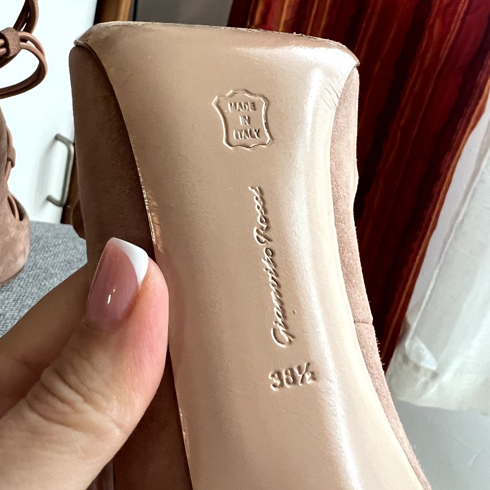 Gianvito Rossi gianvito rossi marquis suede pumps straps size 38.5 38 1/2 Size US 8.5 / IT 38.5 - 4 Thumbnail