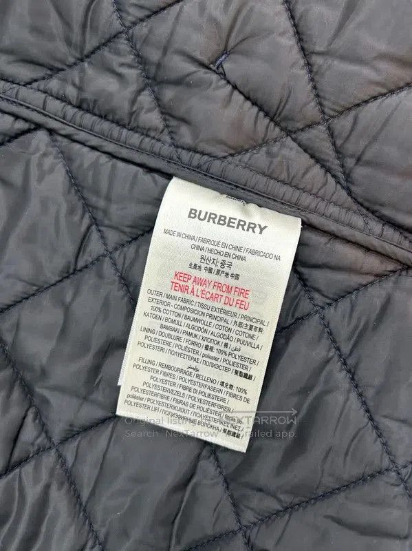 Burberry Burberry Blue Star Logo Quilted Cotton Coat. Size M / US 6-8 / IT 42-44 - 9 Thumbnail