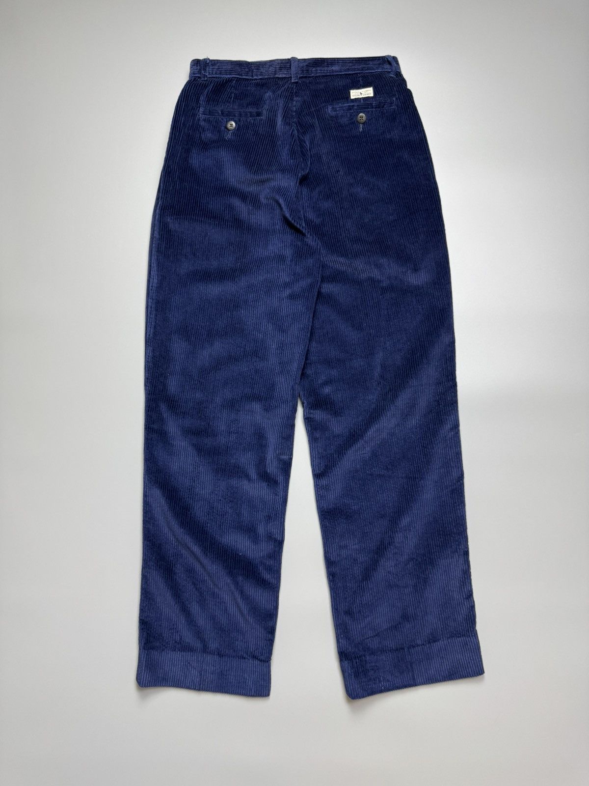 Polo Ralph Lauren Ralph Lauren - Corduroy Blue Regular fit Pants Size US 28 / EU 44 - 5 Thumbnail
