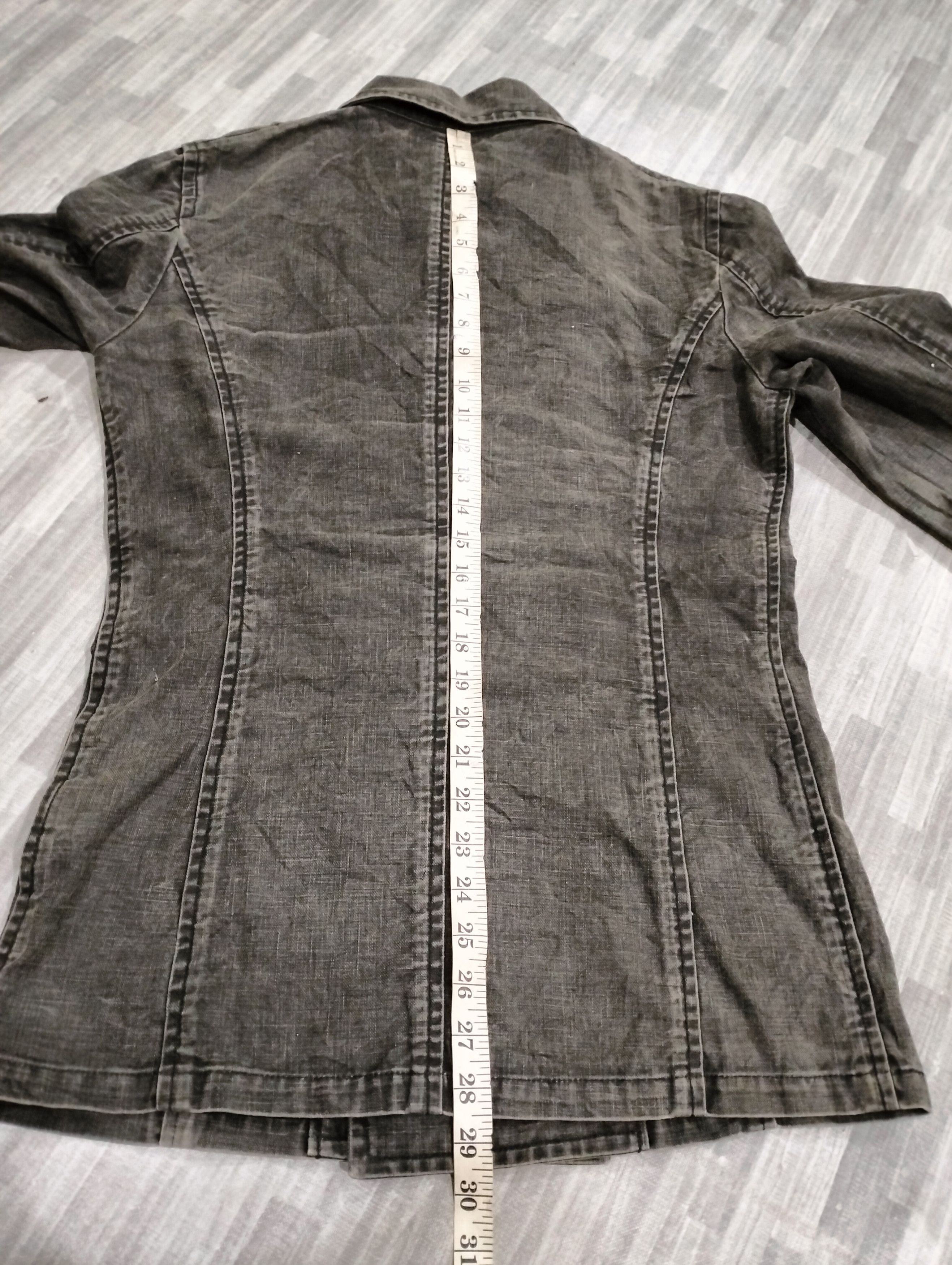 The Difference The Difference Rupert Double Breasted Jacket Stonewash Size US M / EU 48-50 / 2 - 16 Thumbnail