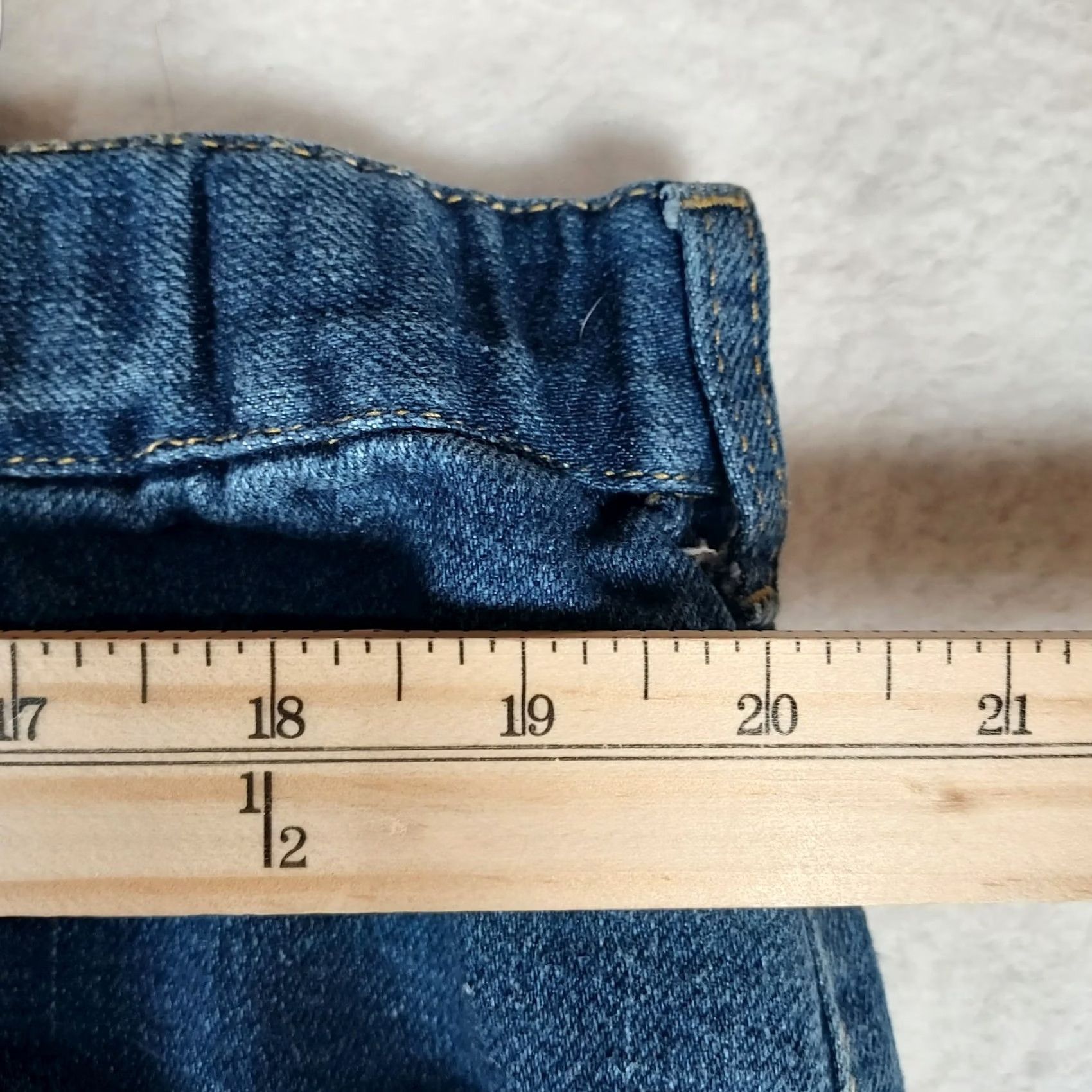 Vintage David Taylor Mens Jeans 40x32 Blue Comfort Fit Straight 5-Pocket Denim High Rise Regular Rise Vintage No Size US 40 / EU 56 - 7 Thumbnail