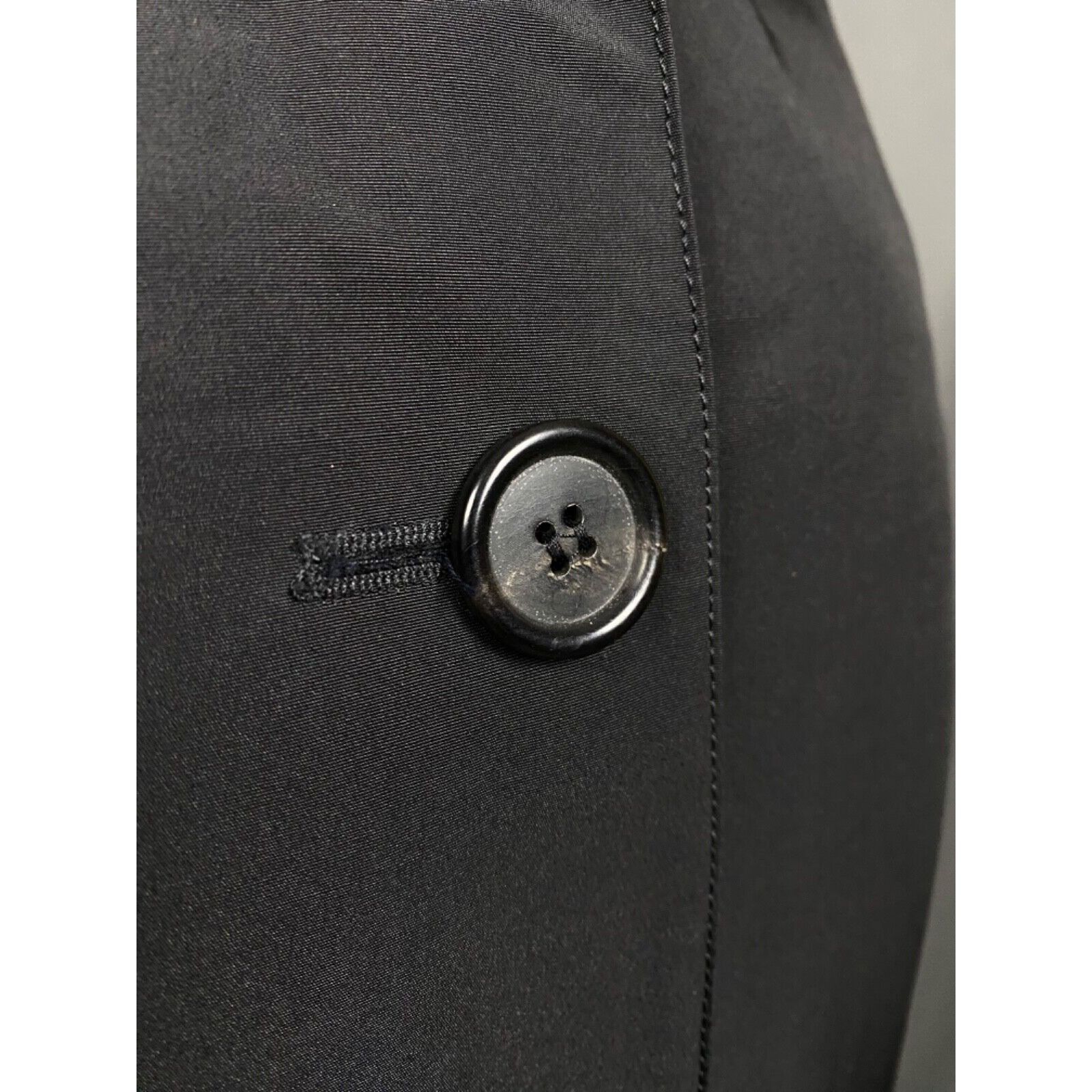Prada MINT! Prada RECENT Women's Black Long OverCoat Size 38 Size XS / US 0-2 / IT 36-38 - 8 Thumbnail