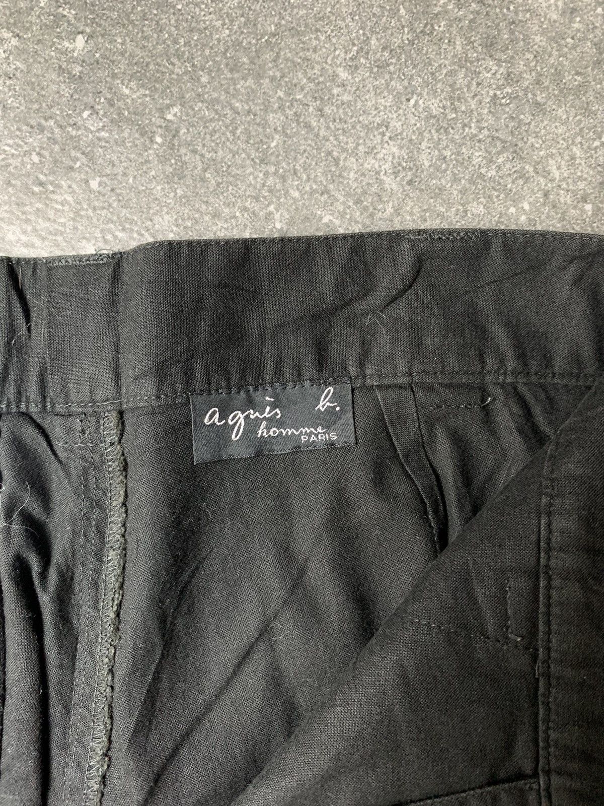 agnes b. 1990s Agnes B Homme Linen Pants Size US 27 - 6 Thumbnail