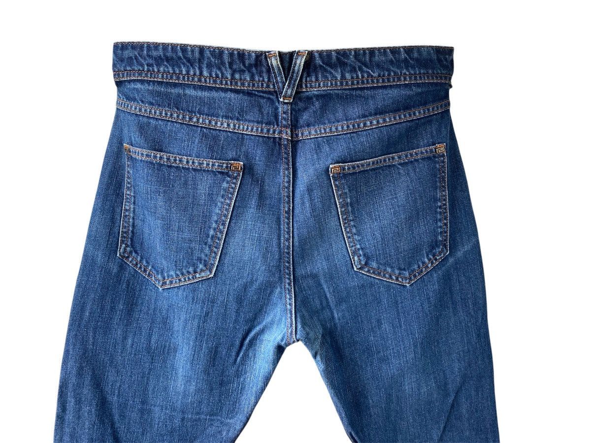 H&M × Versace Unisex Versace H&M 2012 Cruise Collection Washed Jeans Denim Size US 31 - 19 Thumbnail