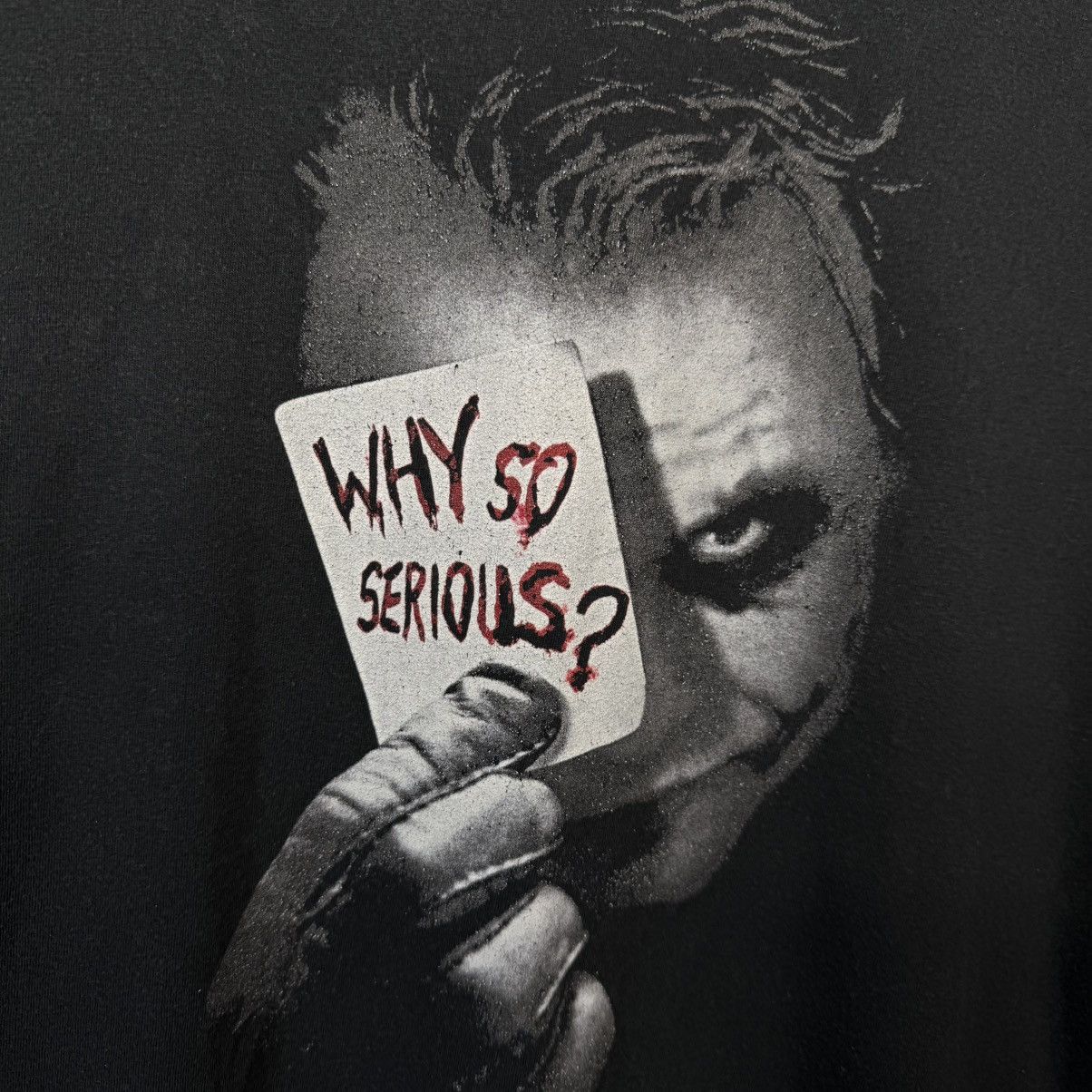 Vintage Vintage Joker t-shirt “Why So Serious” Size US M / EU 48-50 / 2 - 4 Thumbnail