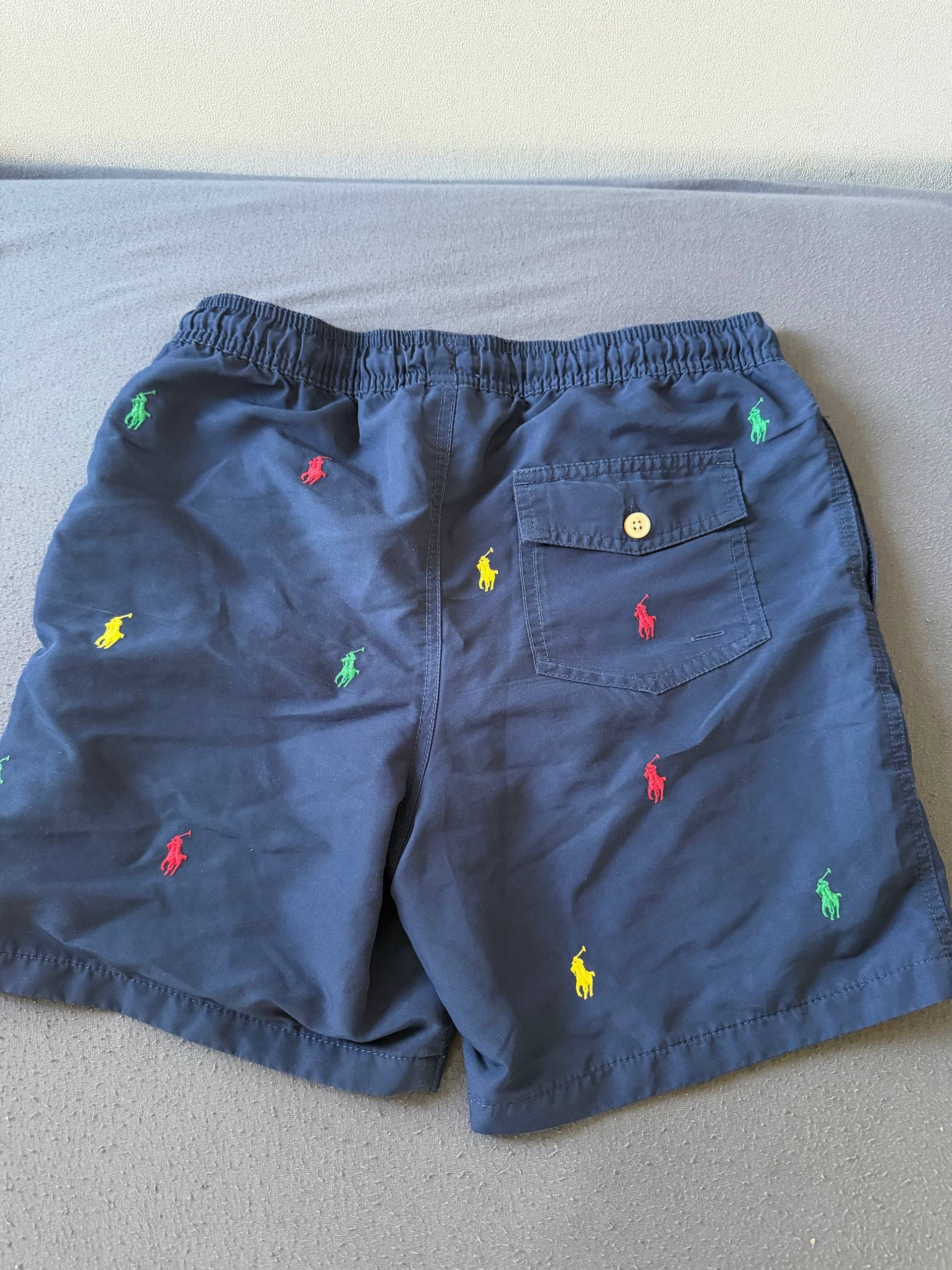 Polo Ralph Lauren Vintage Polo Ralph Lauren RRL Monogram Pony Shorts Y2K Rare Size US 32 / EU 48 - 2 Thumbnail