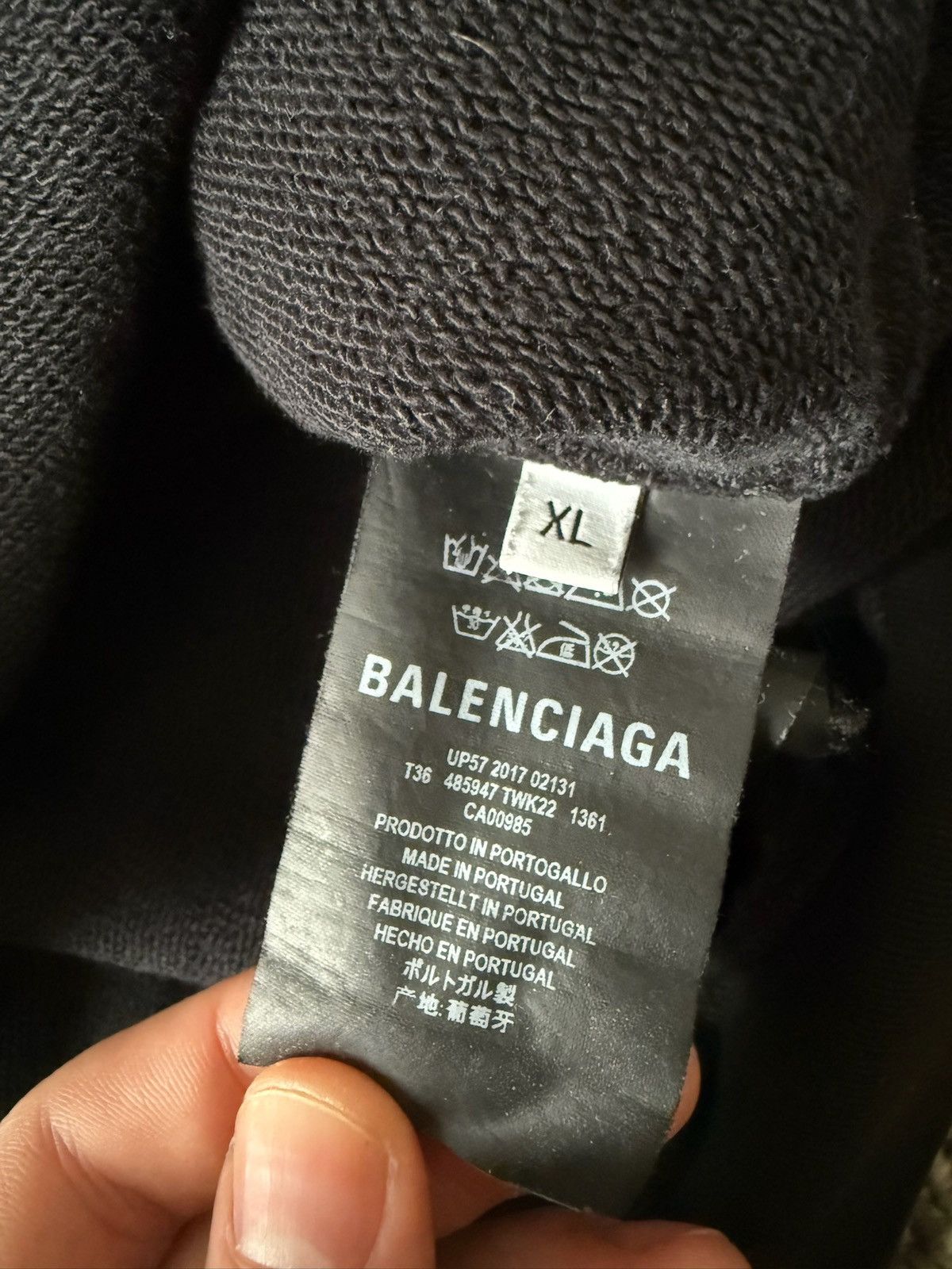 Balenciaga Balenciaga Striped Homme Sweater Size US XL / EU 56 / 4 - 5 Thumbnail