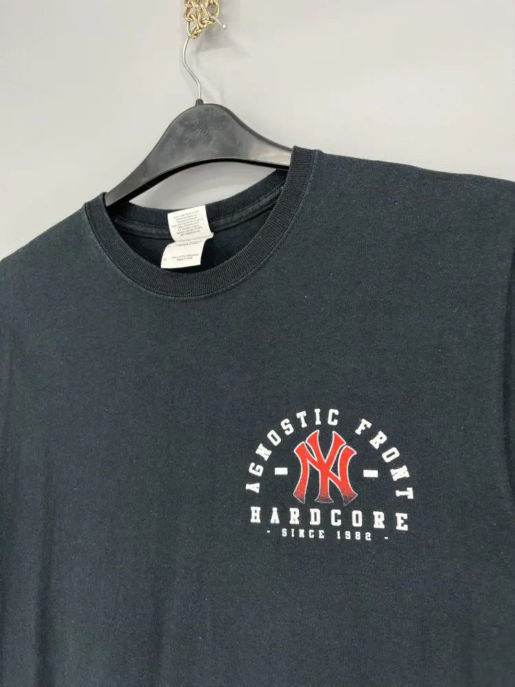 Band Tees × Vintage Agnostic Front NY Hardcore Vintage Y2K Rock Band Metal Tee Size US S / EU 44-46 / 1 - 7 Thumbnail