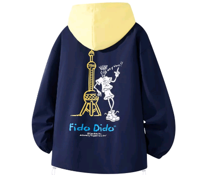 Other FIDODIDO Cartoon Print Padded Hooded Jacket Size US XXL / EU 58 / 5 - 2 Thumbnail