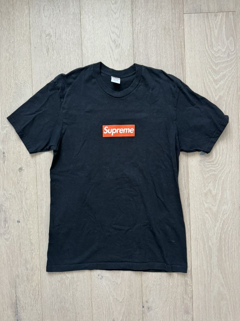 image of Supreme San Francisco Box Logo Tee in Black, Men's (Size Large)