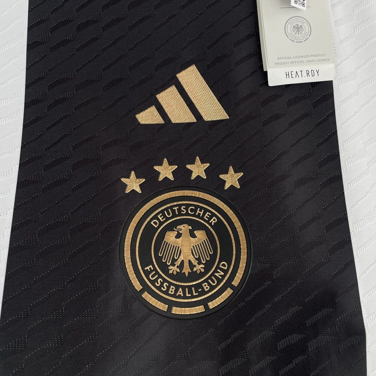 Adidas Germany Fullkrug Authentic Adidas HEAT.RDY Jersey 2022/2023 Size US L / EU 52-54 / 3 - 7 Thumbnail