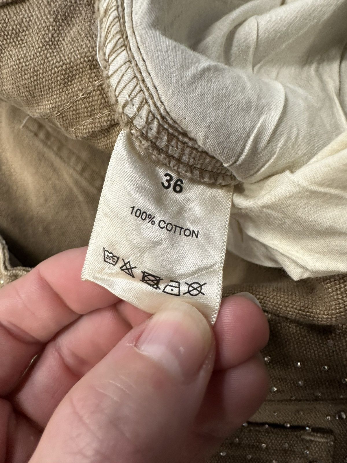 Vale Vale Forever Sandstorm Jorts Tan Size US 36 / EU 52 - 4 Thumbnail