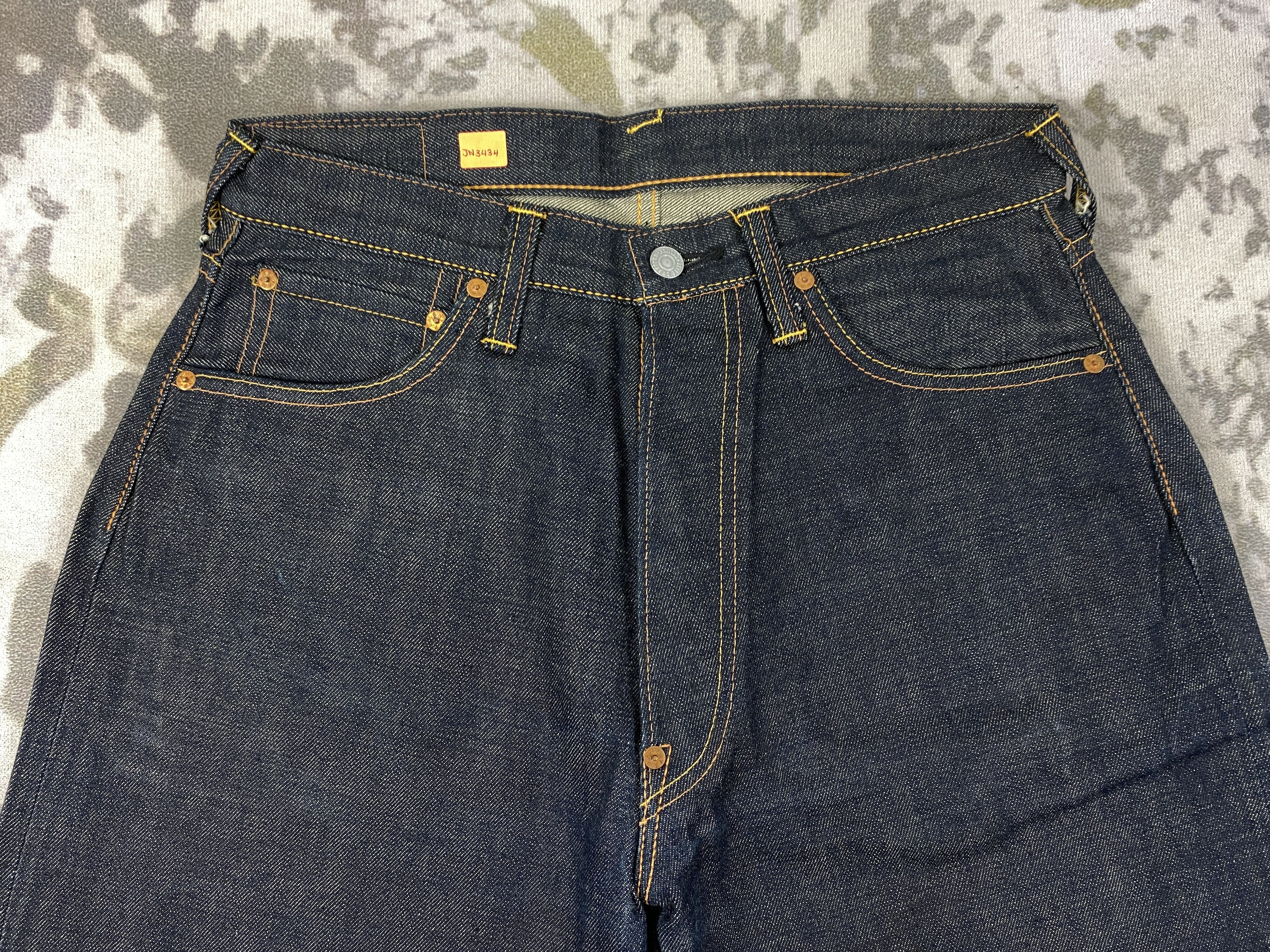 Evisu × Japanese Brand REDLINE EVISU X ANDY SOUWER DAICOCK 32x30.5 Denim-JN3434 Size US 32 / EU 48 - 3 Thumbnail