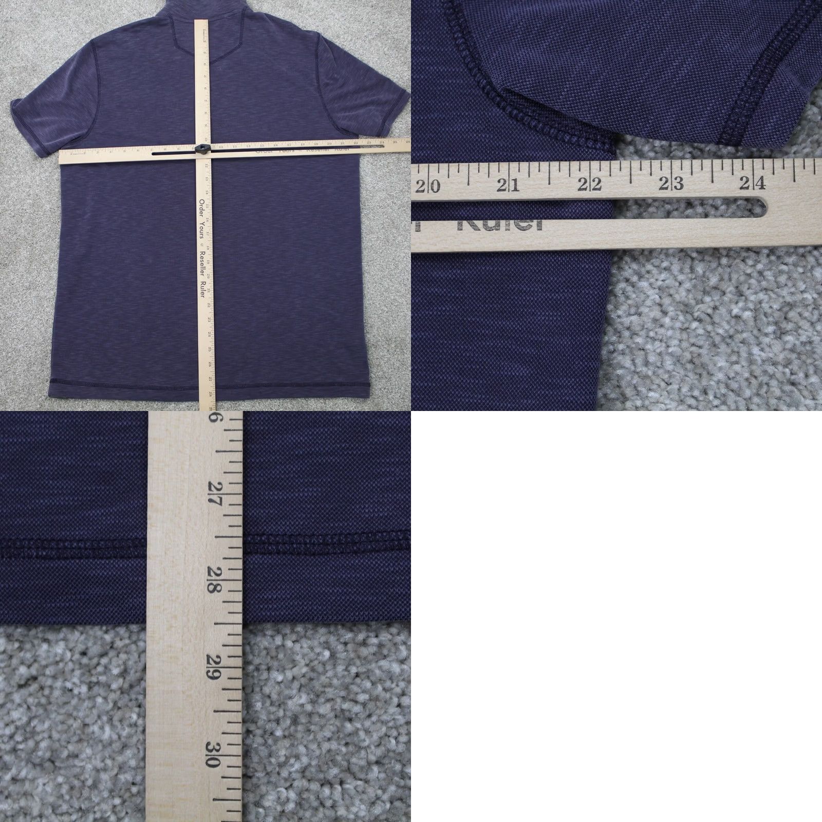 Eddie Bauer Eddie Bauer AV Active Polo Shirt Mens Large Purple Tencel Lyocell Blend S/S Polo Size US L / EU 52-54 / 3 - 8 Thumbnail