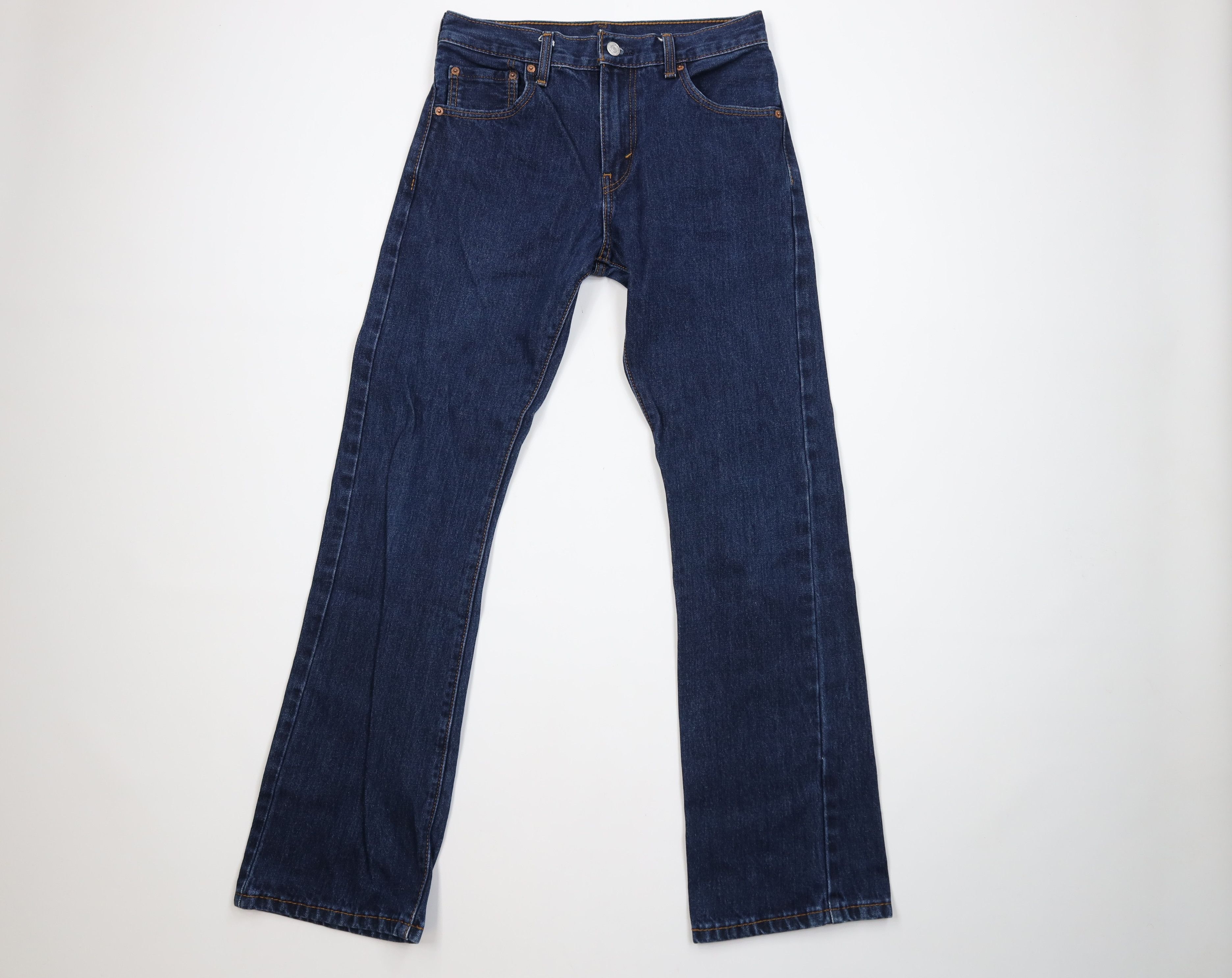 Levi's Vintage Y2K Levis 517 Western Bootcut Denim Jeans Blue Size US 29 - 1 Thumbnail