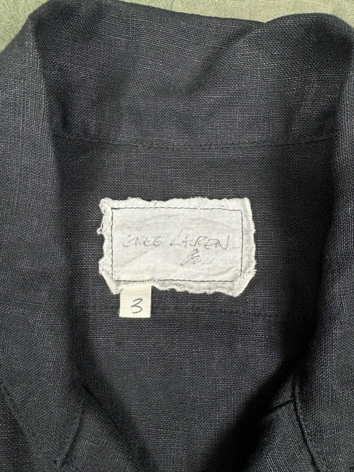 Greg Lauren Linen Boxy Studio Shirt Size US L / EU 52-54 / 3 - 5 Thumbnail