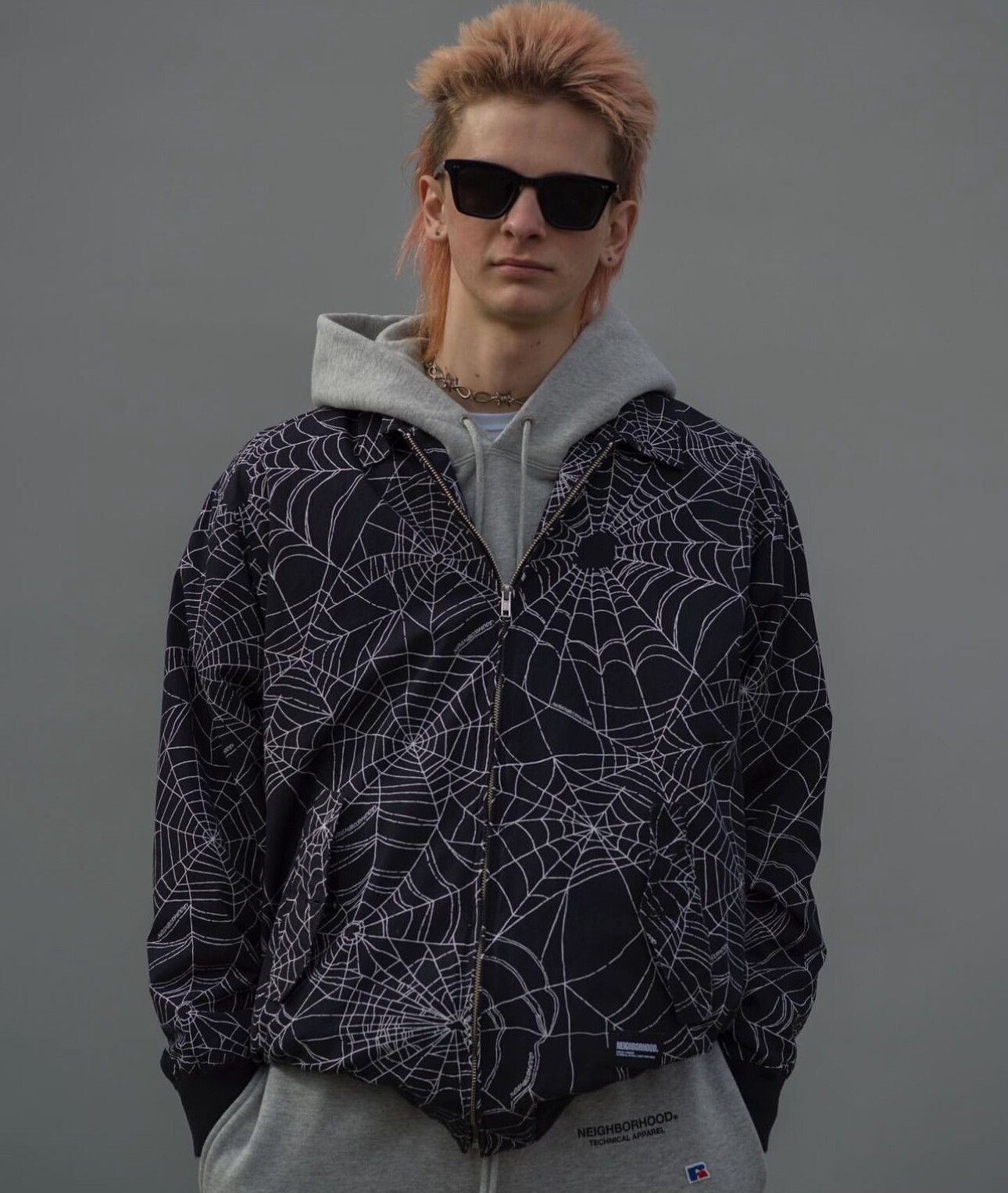 Neighborhood neighborhood spider web jacket in black Size US XL / EU 56 / 4 - 1 Thumbnail