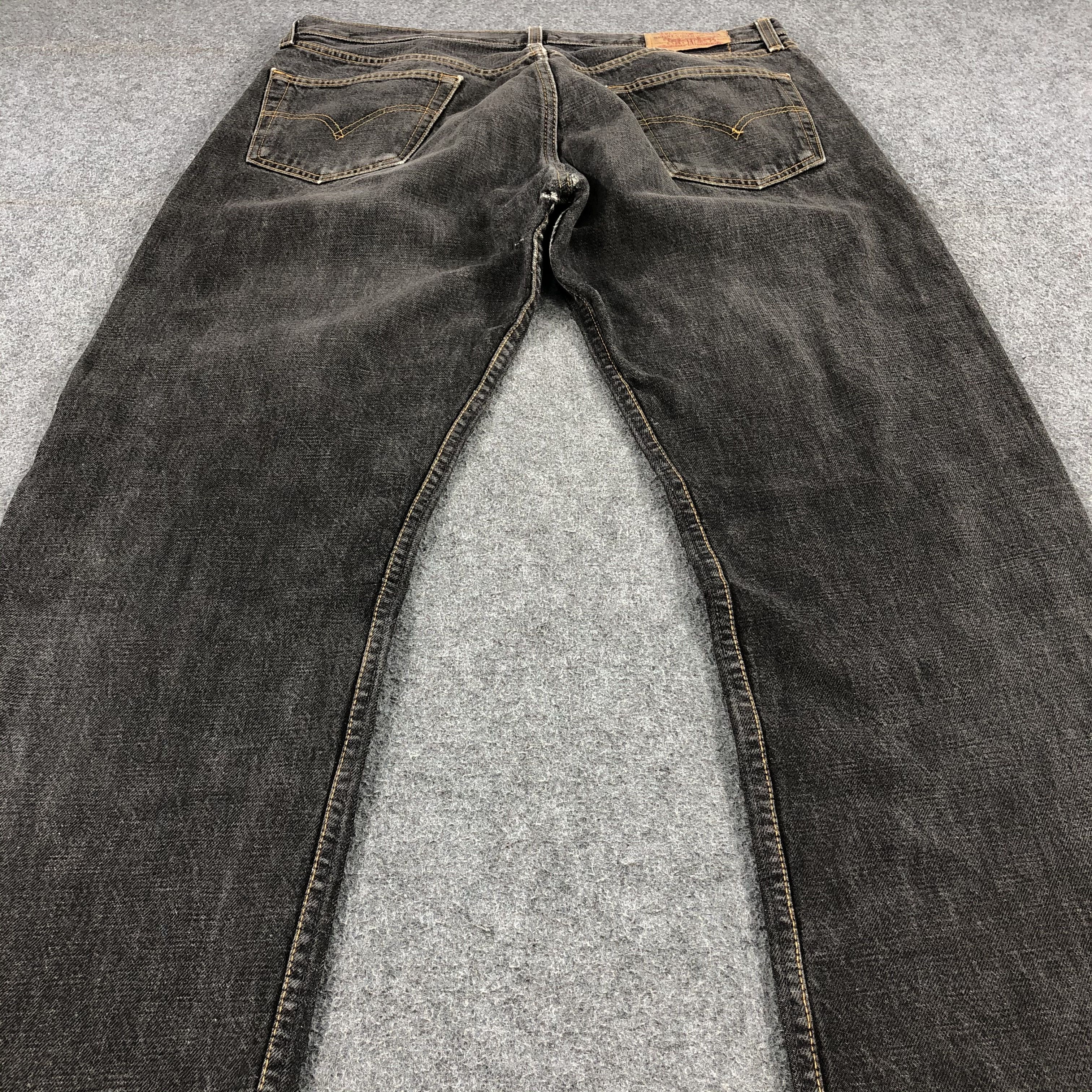 Levi's Vintage 90s Distress Levis 501 Earth Tone Jeans-JM1591 Size US 36 / EU 52 - 4 Thumbnail