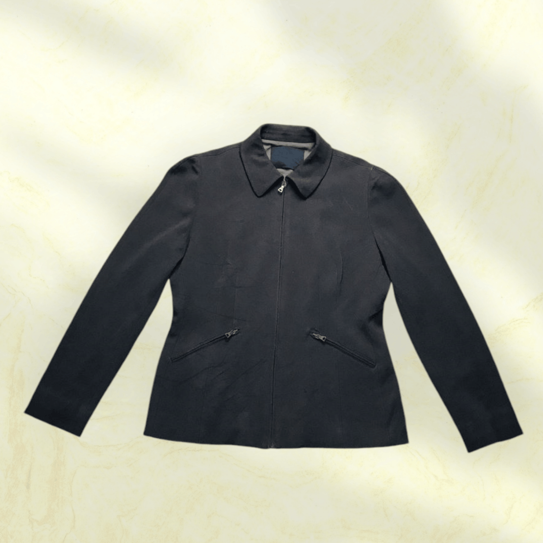 Prada Vintage Prada Rayon Blazer Size L / US 10 / IT 46 - 3 Thumbnail