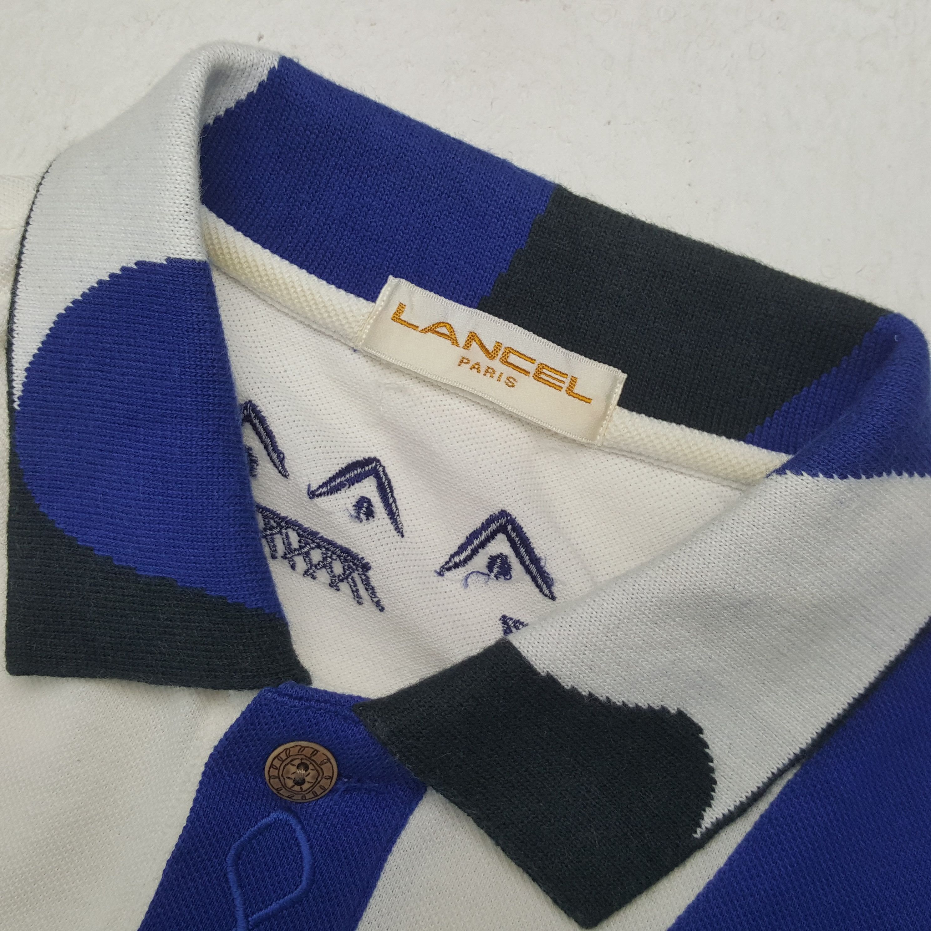 Lancel Lancel Fashion Brand Polos RR3 Size US L / EU 52-54 / 3 - 4 Thumbnail