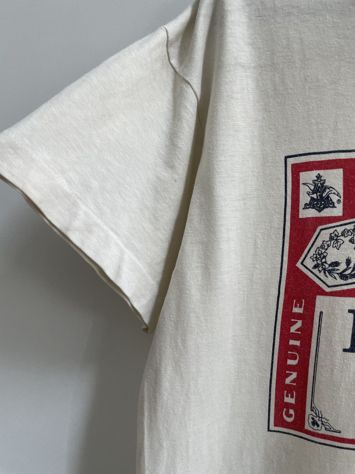 Budweiser × Drink Beer Save Water Vintage 90s Budweiser T-Shirt Size US L / EU 52-54 / 3 - 6 Thumbnail
