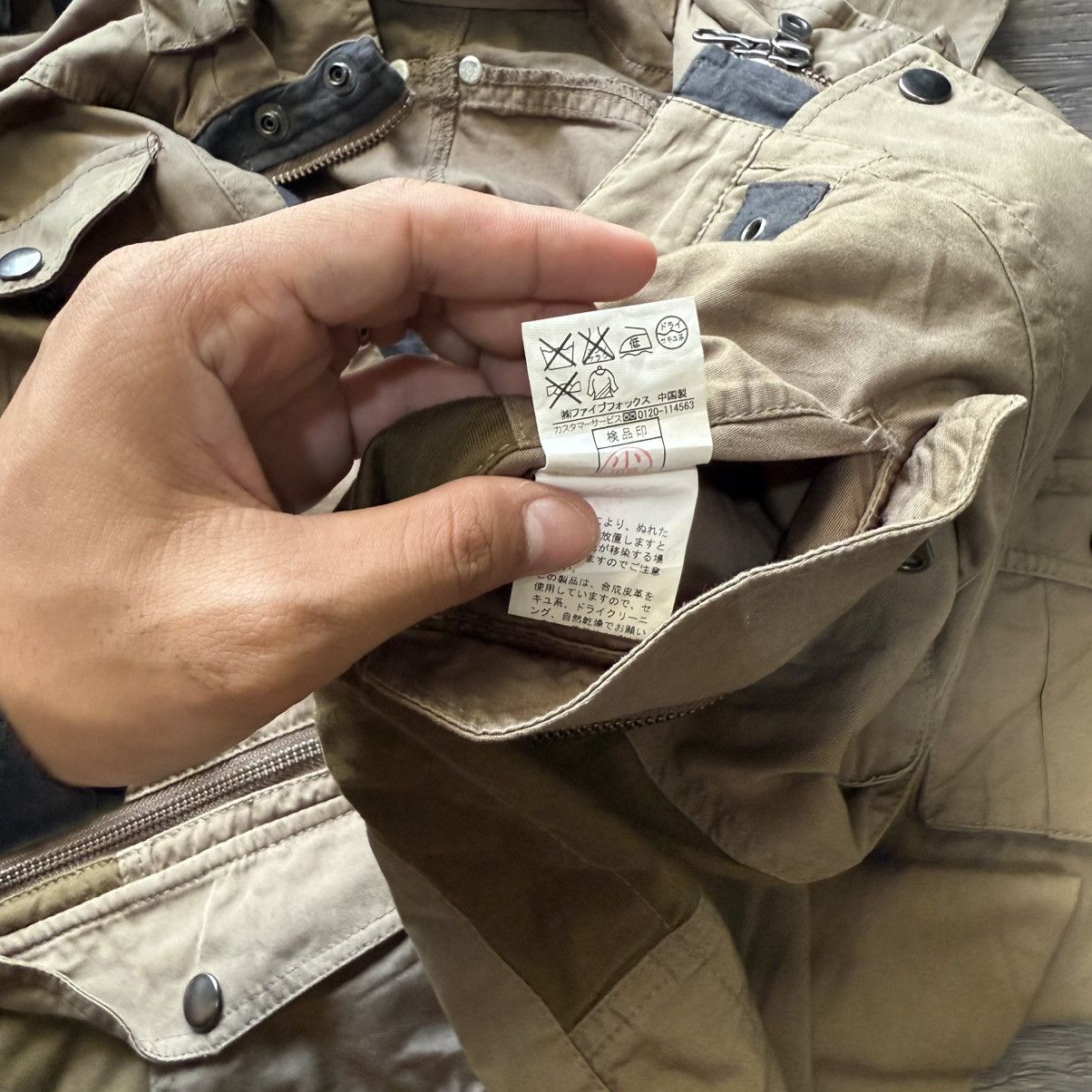 Japanese Brand PPFM jacket button Army Size L / US 10 / IT 46 - 10 Thumbnail