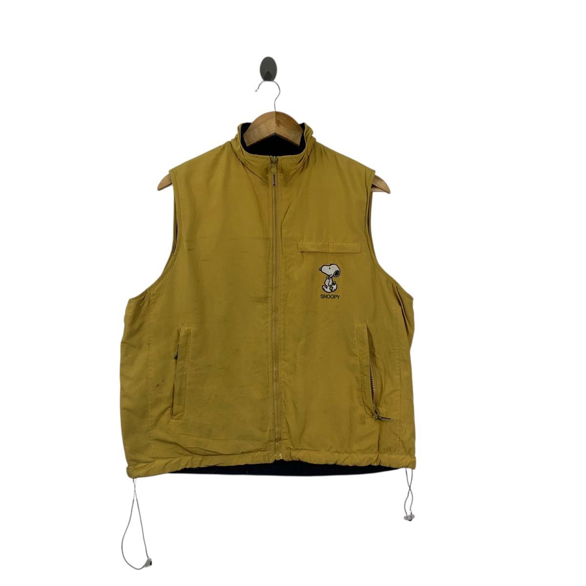 Peanuts Vintage PEANUTS SNOOPY COMIC Reversible Vest Jacket Size M / US 6-8 / IT 42-44 - 1 Thumbnail