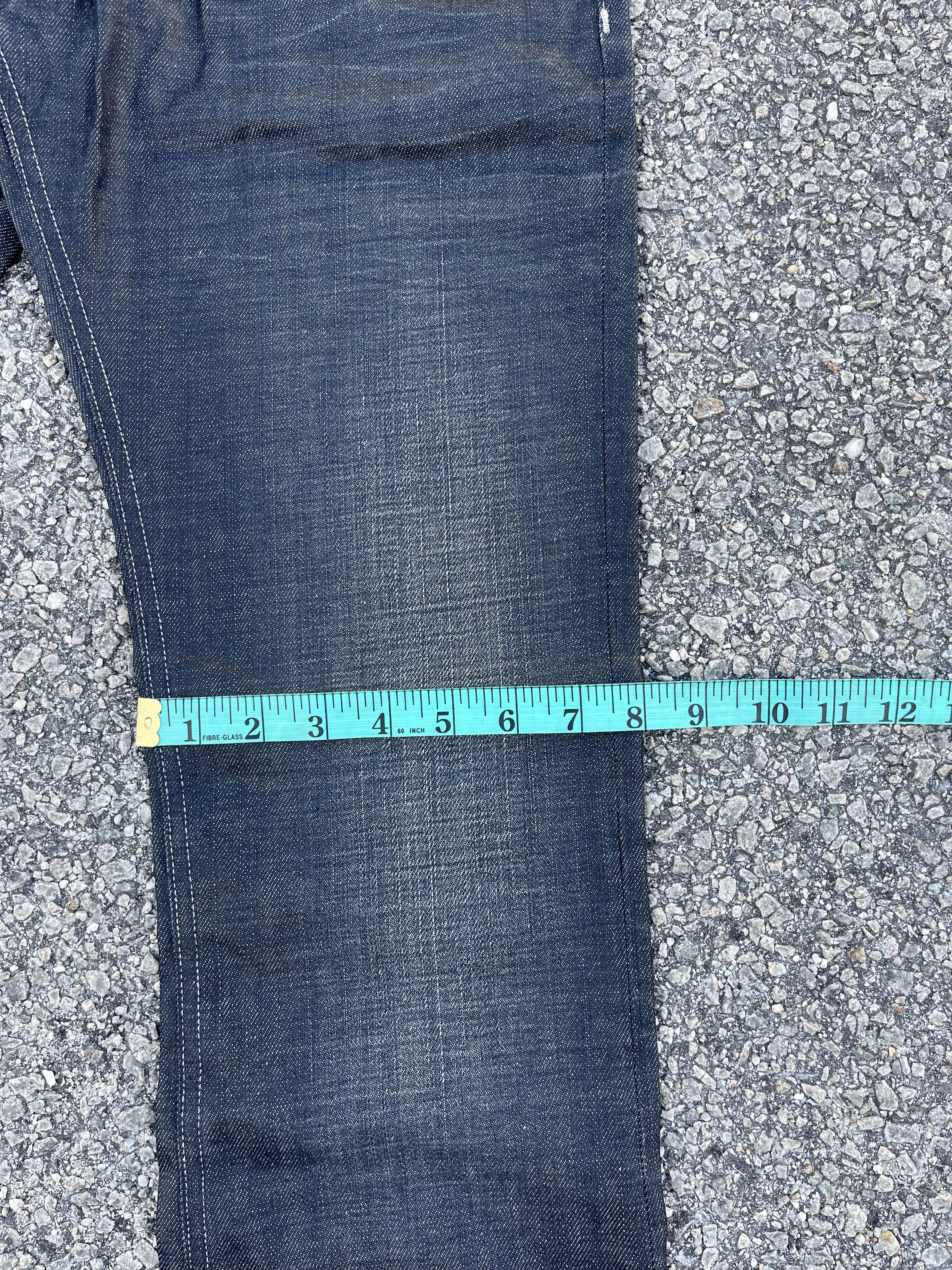 Issey Miyake × Tete Homme Tete Homme Flare Waxed Denim Kendrick Lamar Size US 29 - 10 Thumbnail