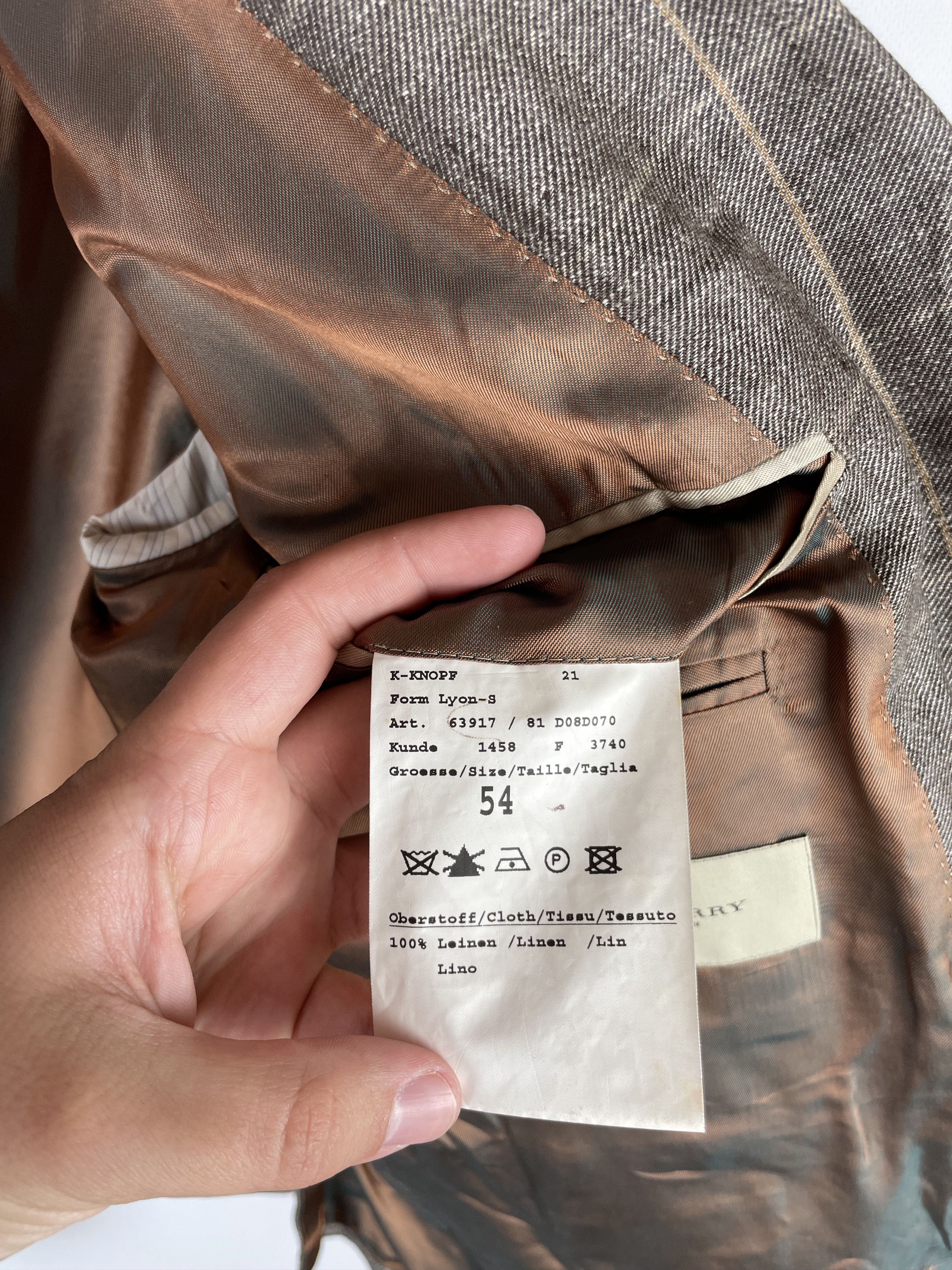 Burberry Burberry blazer Size 52L - 8 Thumbnail
