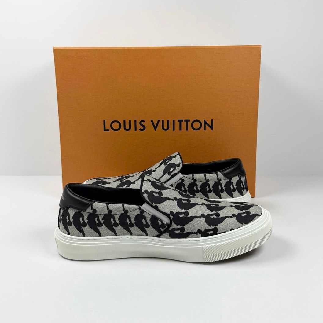 Louis Vuitton Size 7LV/8US - Louis Vuitton x NBA Trocadero Slip On NEW Size US 8 / EU 41 - 6 Thumbnail