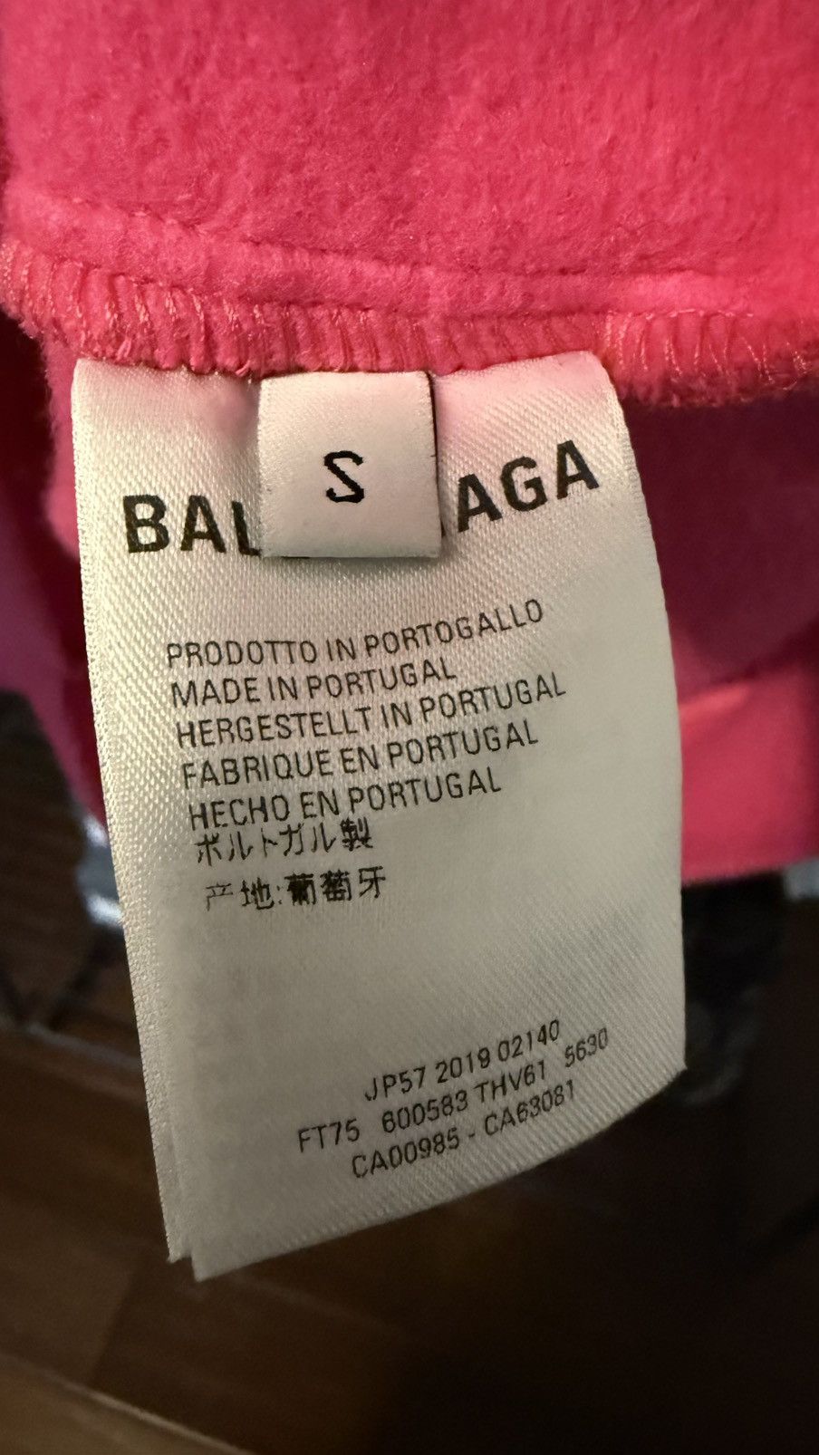 Balenciaga BALENCIAGA BONJOUR HOODIE Size US S / EU 44-46 / 1 - 3 Thumbnail