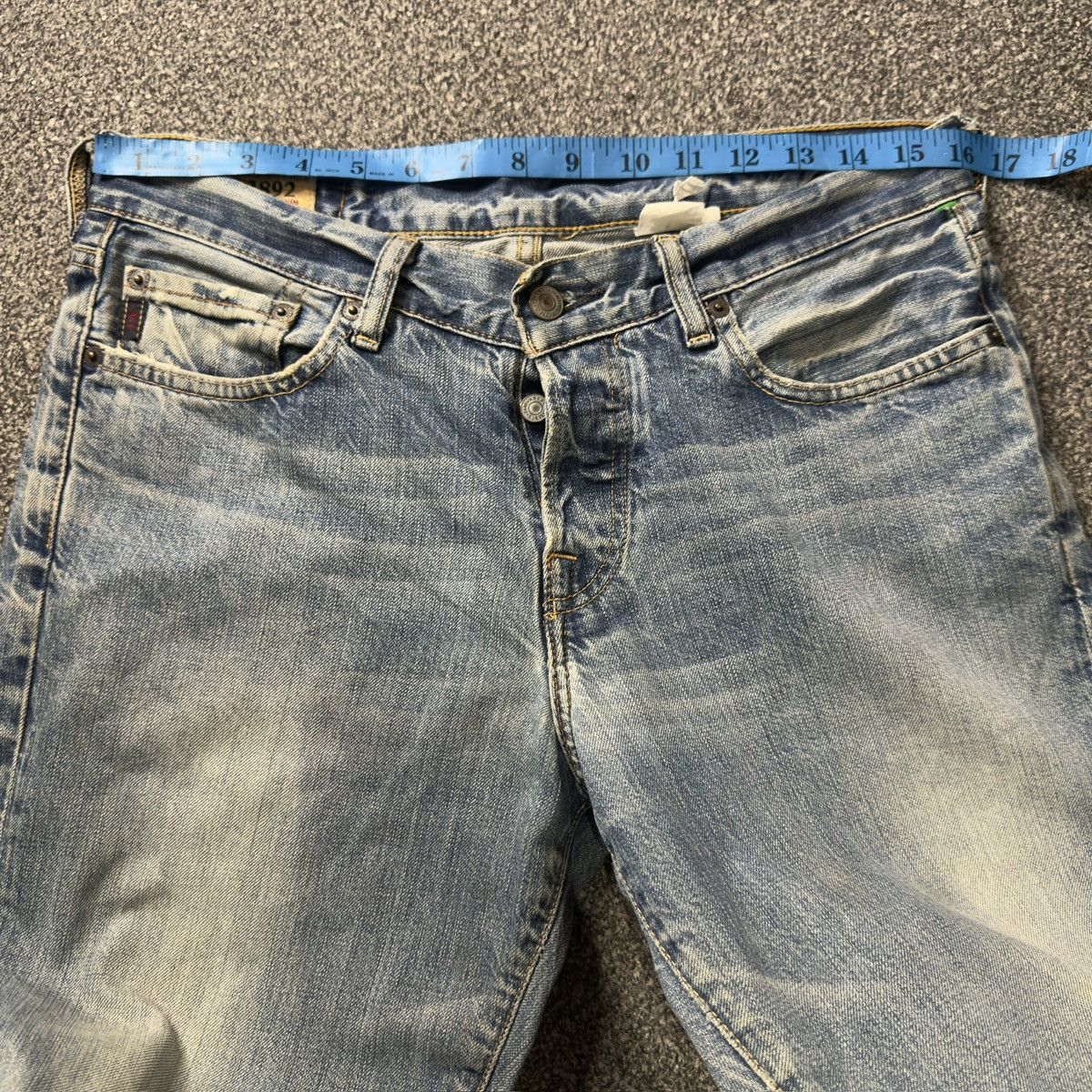 Abercrombie & Fitch 90s Flared Sick AF Boot Denim Size US 32 / EU 48 - 16 Thumbnail