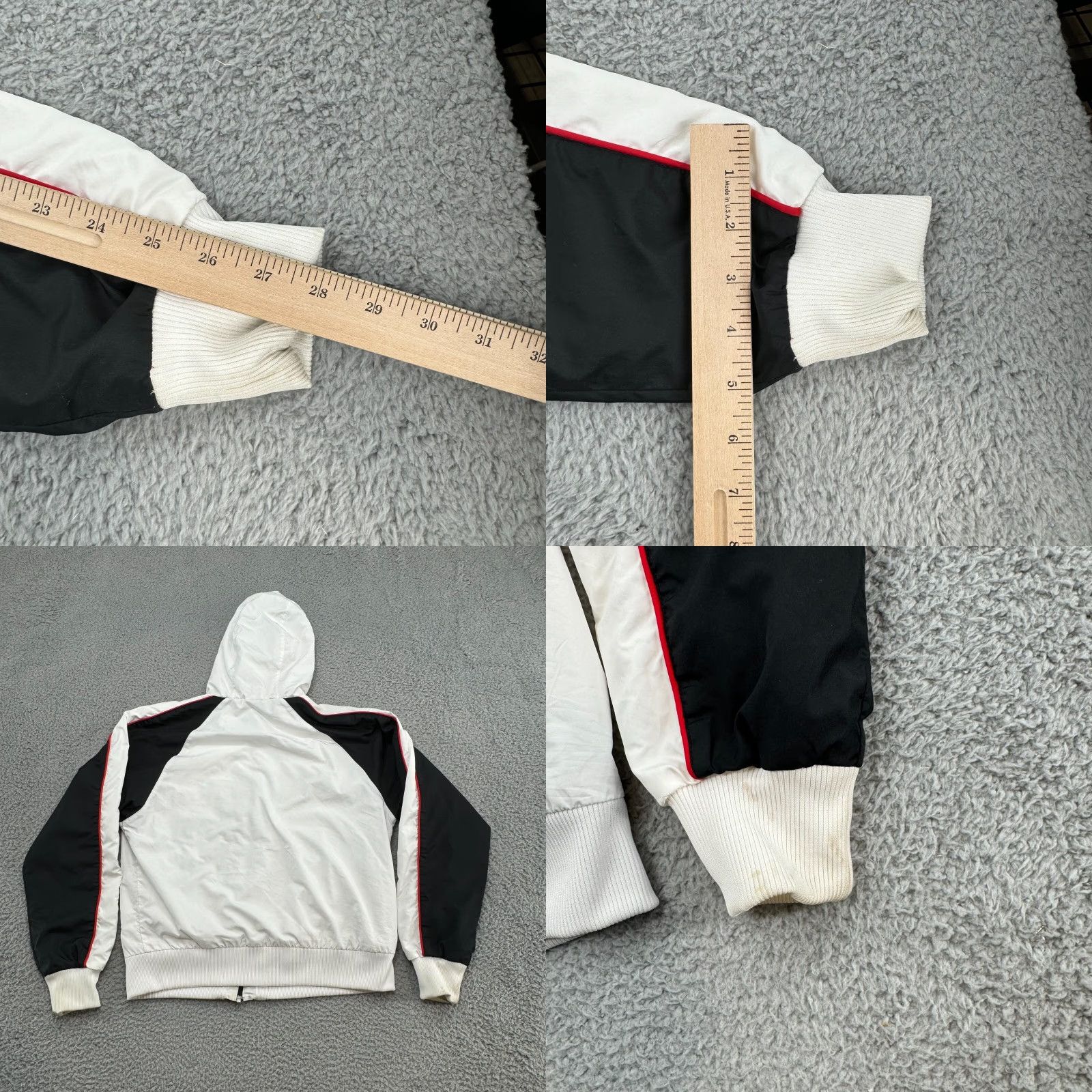 Nike VINTAGE Nike Windbreaker Jacket Full Zip Windbreaker Women’s M 8-10 Red 90s Classic Outdoor Womens Size M / US 6-8 / IT 42-44 - 9 Thumbnail