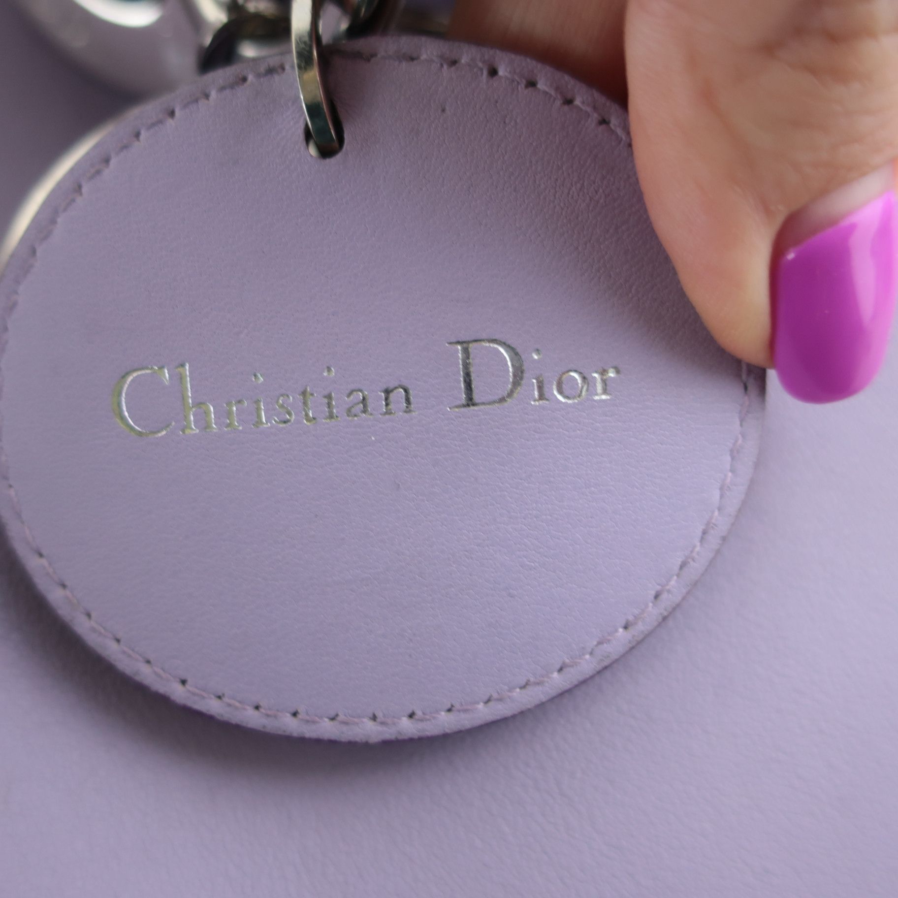 Dior Christian Dior Limited Edition Large Lilac Diorissimo Size ONE SIZE - 11 Thumbnail