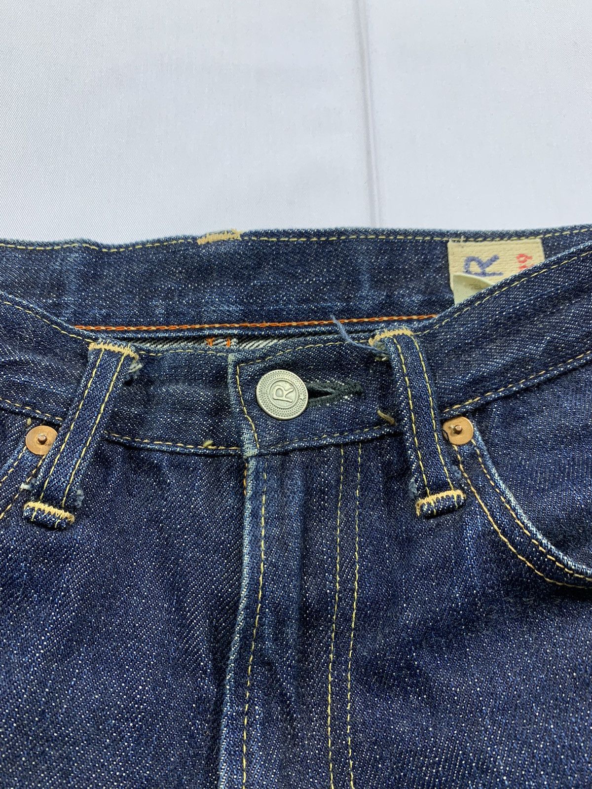 Orslow 45RPM Nice INDIGO Denim Jeans Size US 29 - 6 Thumbnail