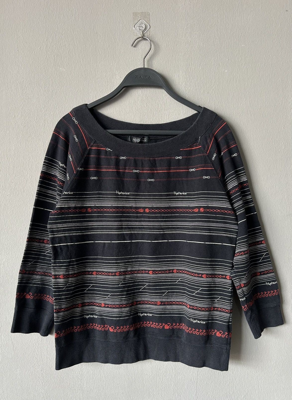 Hysteric Glamour Hysteric Glamour Monogram Long Sleeve Size S / US 4 / IT 40 - 1 Thumbnail