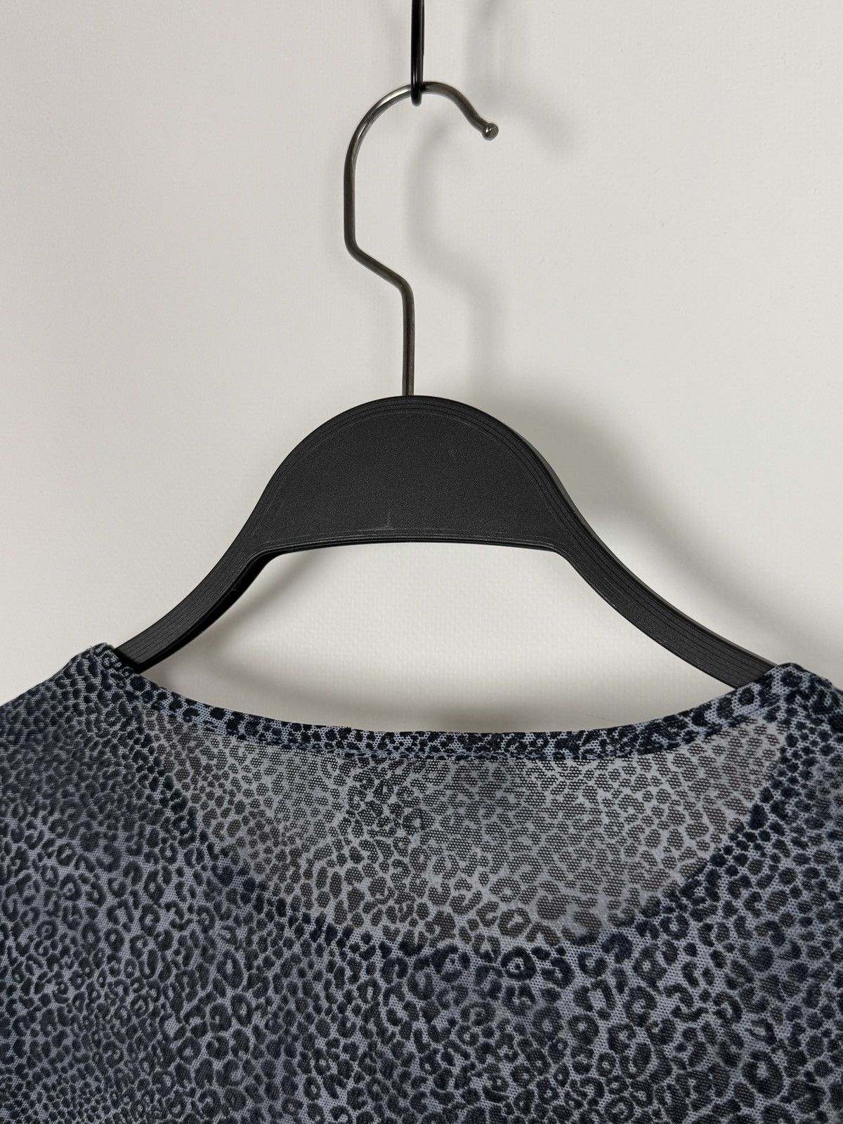 Vintage 1990’s Vintage Beldona Blue Cheetah Animal Print Crop Top Size S / US 4 / IT 40 - 8 Thumbnail