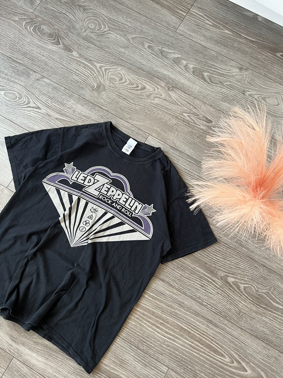 Band Tees × Vintage ‼️Led Zeppelin Archival Vintage Rock Band T-shirt‼️ Size US L / EU 52-54 / 3 - 4 Thumbnail