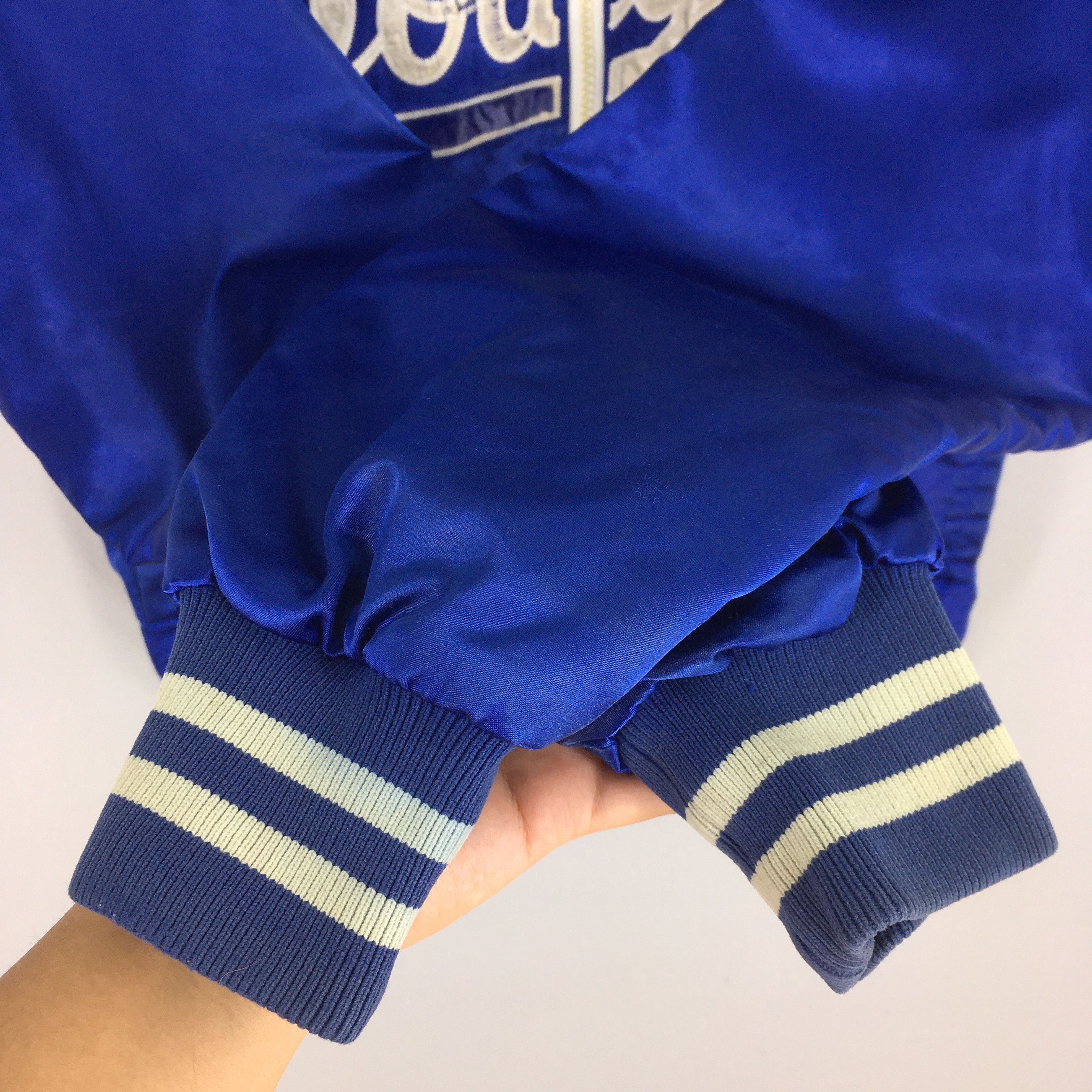 MLB Vintage LA Dodgers MLB Stadium Varsity Satin Jacket Large Size US L / EU 52-54 / 3 - 4 Thumbnail