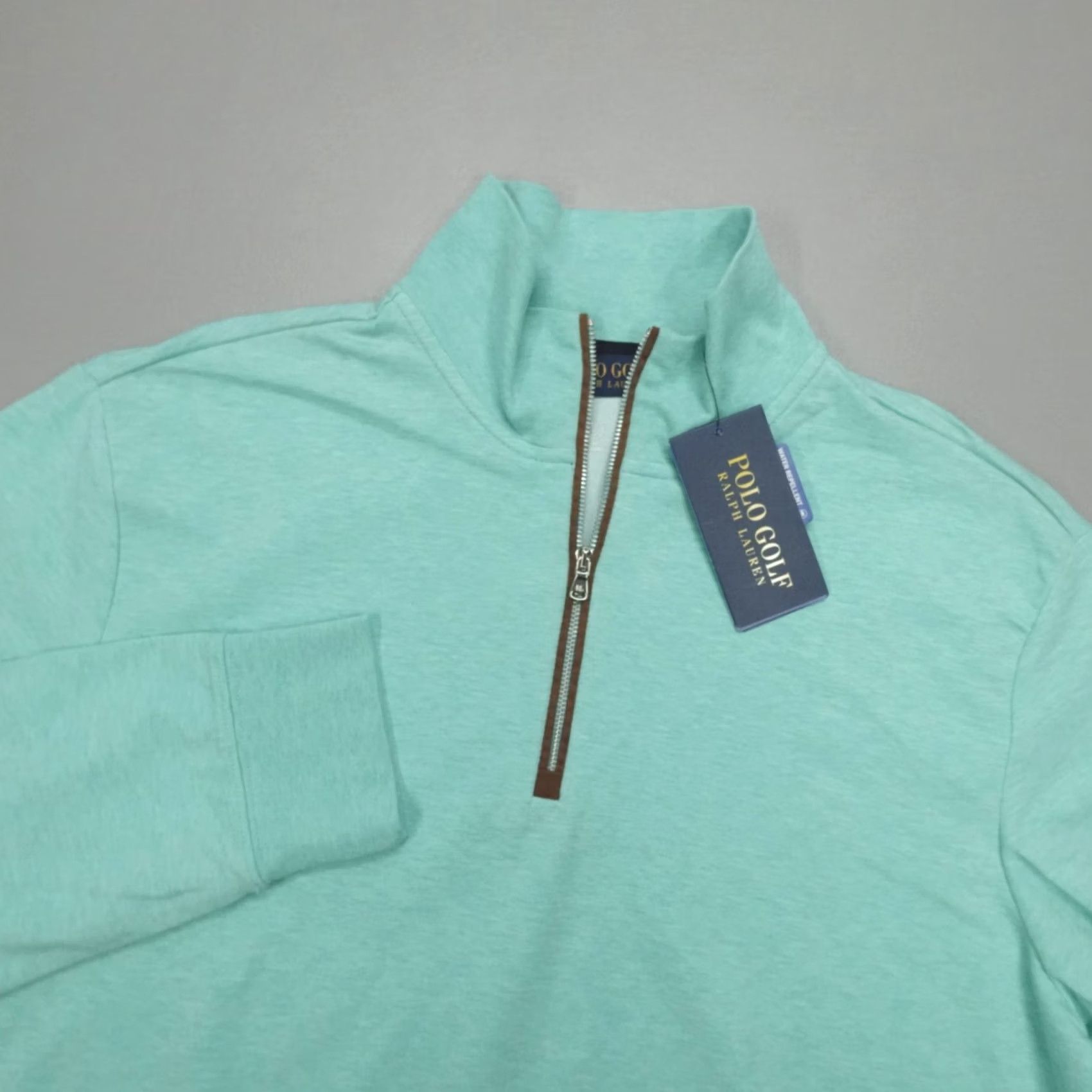 Polo Ralph Lauren Polo Ralph Lauren Golf 1/4 Zip Shirt Men M Water Repellent Green Size US M / EU 48-50 / 2 - 2 Thumbnail