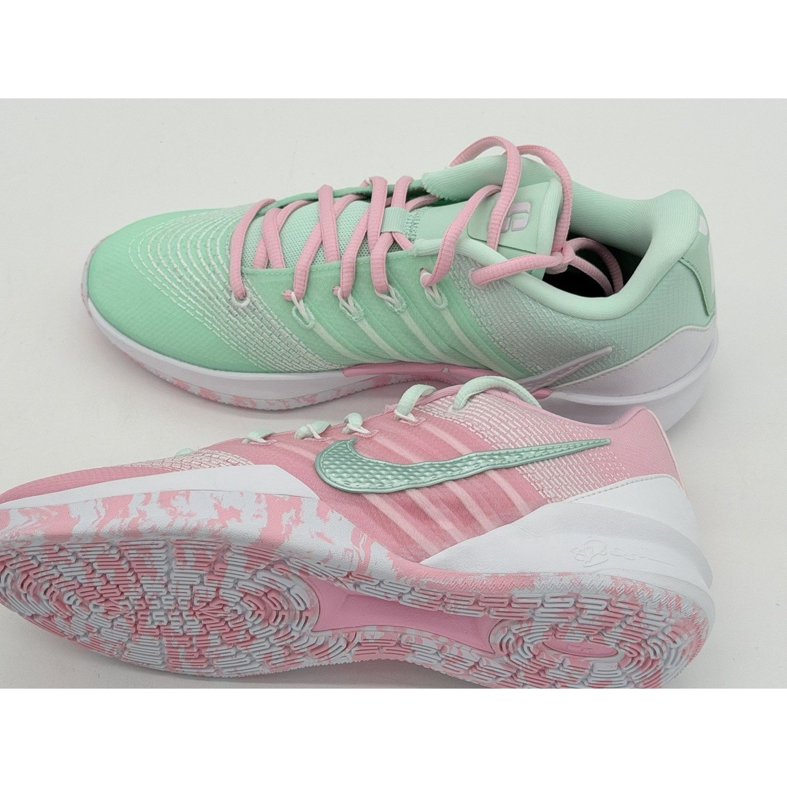 Nike Women's Size 8- Nike By You Sabrina 2 Pink Green IO7548-900 Size US 5.5 / IT 35.5 - 5 Thumbnail