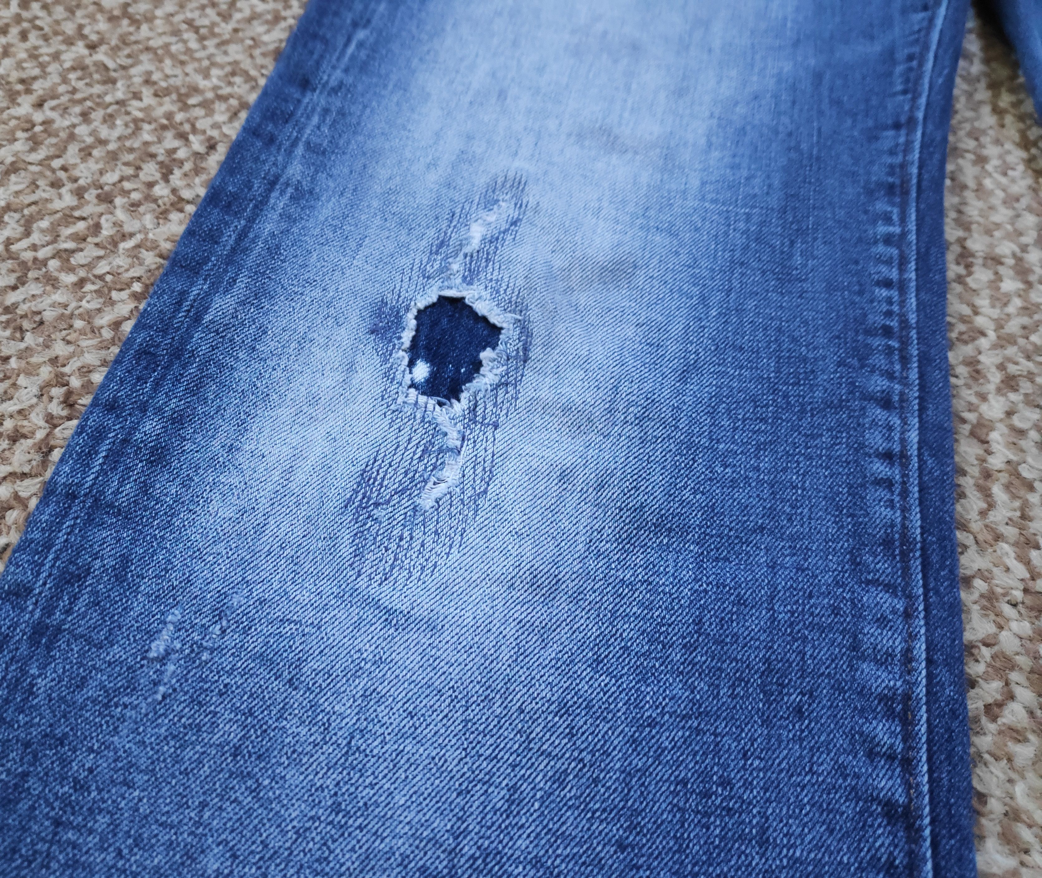 True Religion True Religion Kurt Slim Denim Jeans Distressed made in Italy Size US 32 / EU 48 - 9 Thumbnail