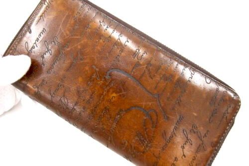 Berluti Berluti Zipped Long wallet Scritto Itauba BIFOLD Size ONE SIZE - 6 Thumbnail