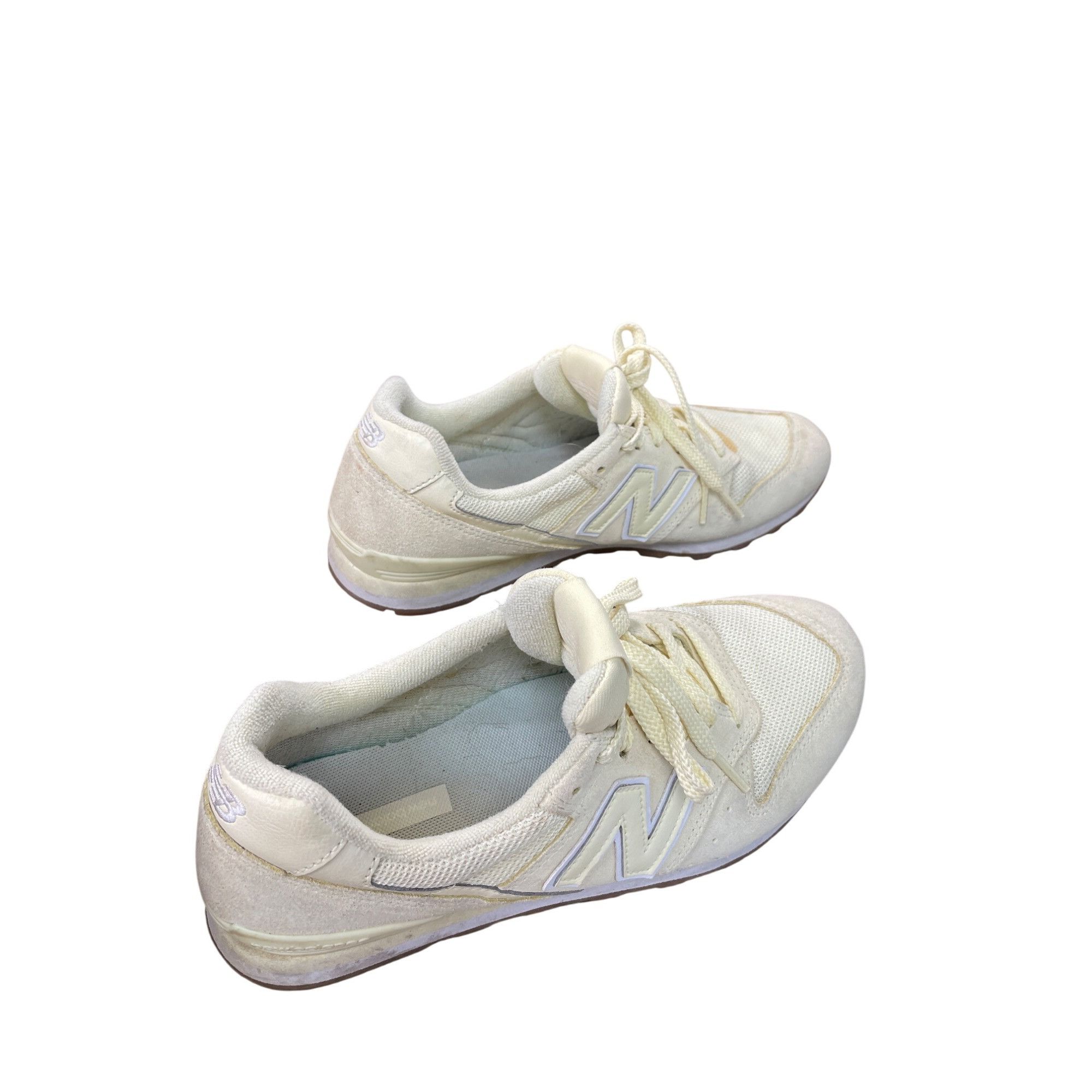 New Balance New Balance Womens 996 Yellow Suede Sneakers Size 9 SKU 8820 Size US 9 / IT 39 - 4 Thumbnail